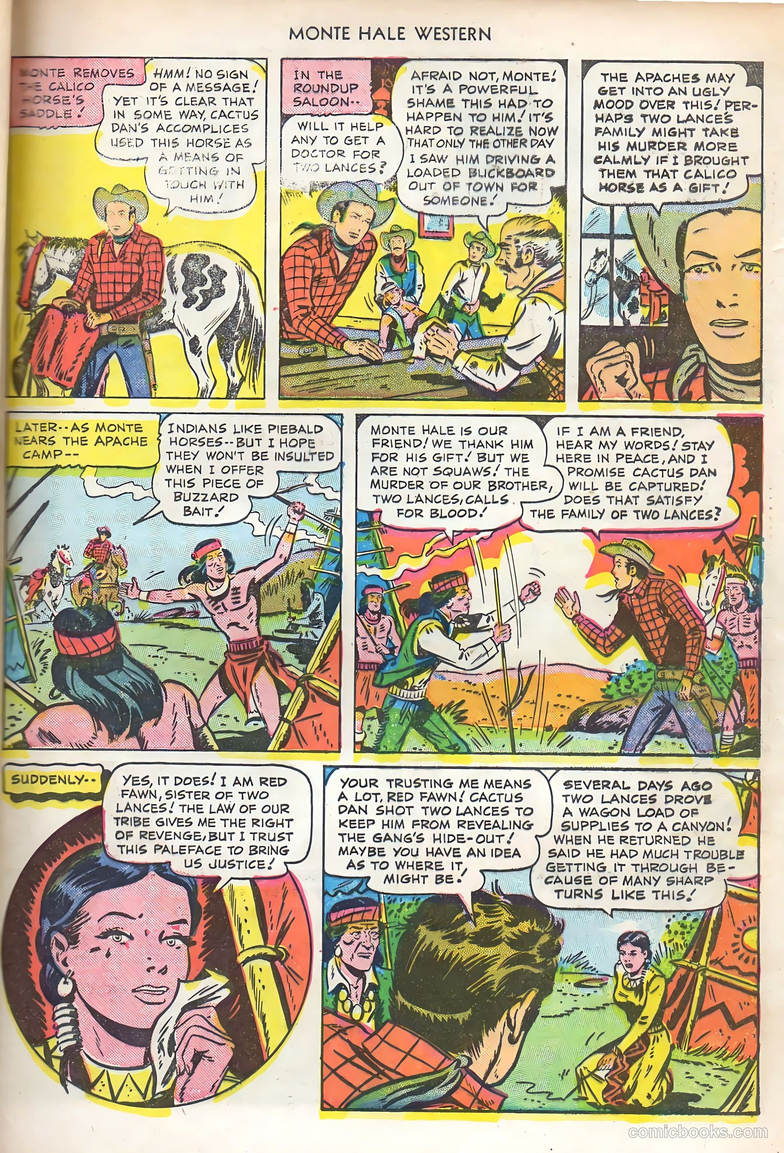 Monte Hale Western #51 — page 45 of 52