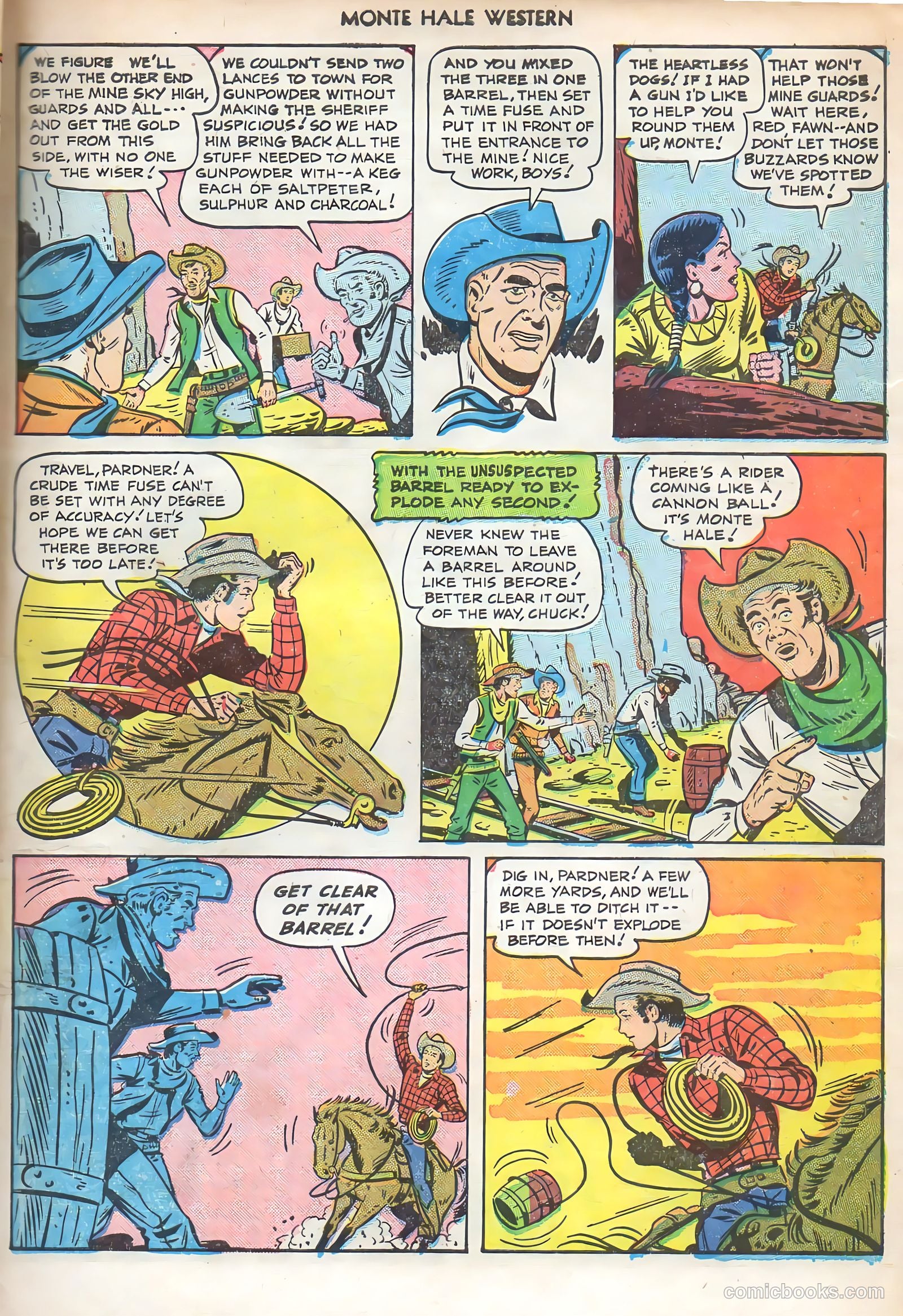 Monte Hale Western #51 — page 47 of 52