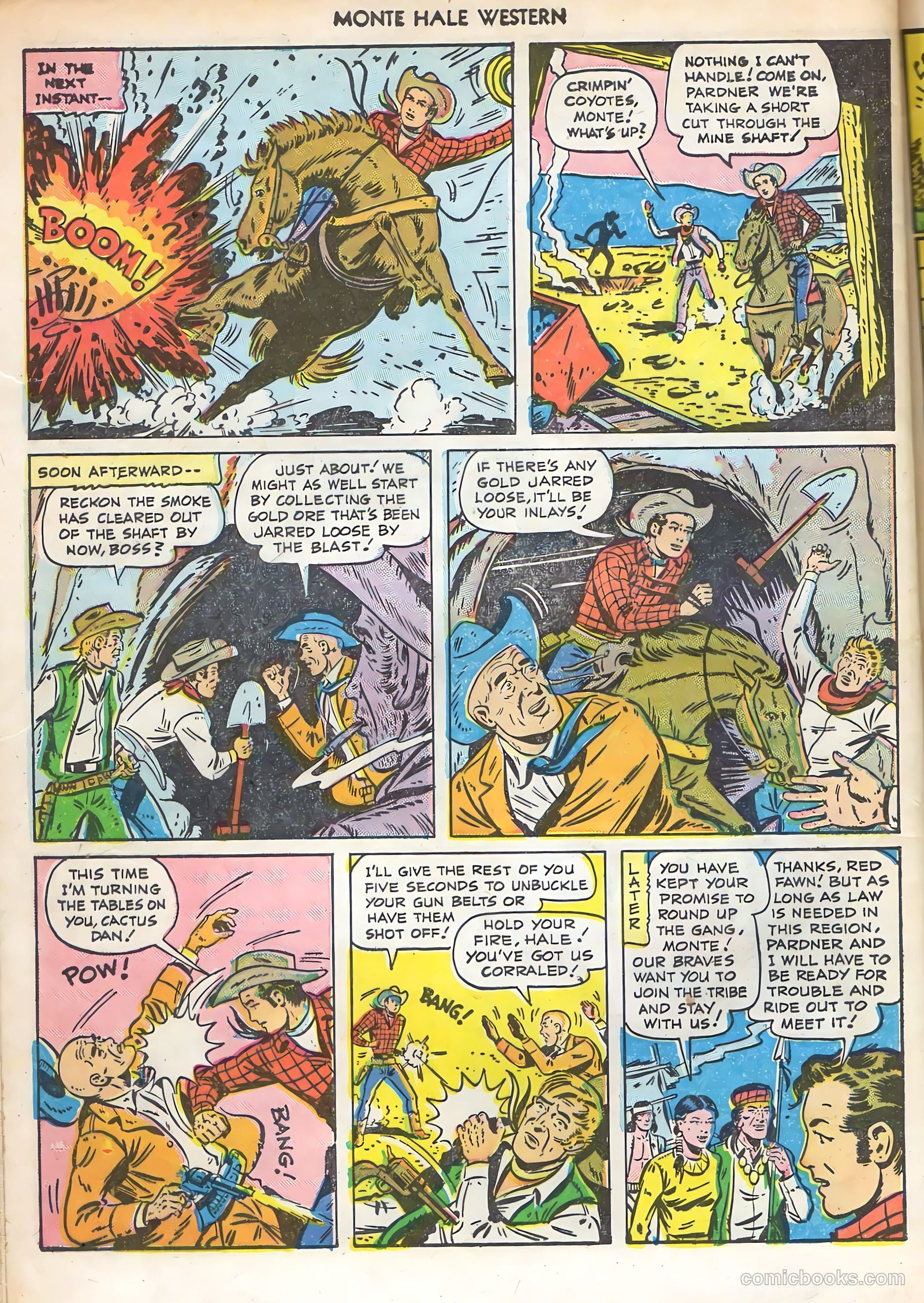 Monte Hale Western #51 — page 48 of 52
