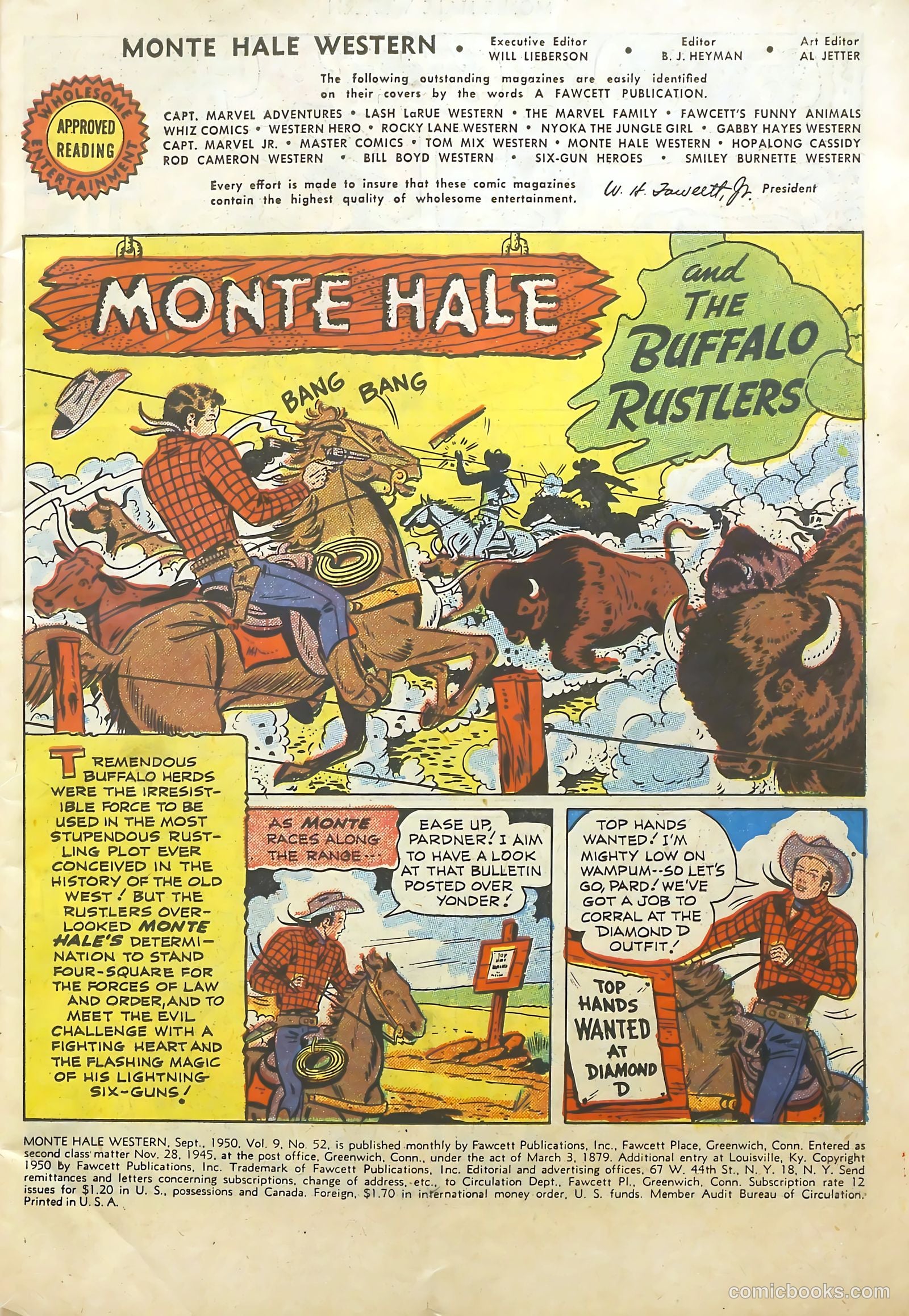 Monte Hale Western #52 — page 3 of 52