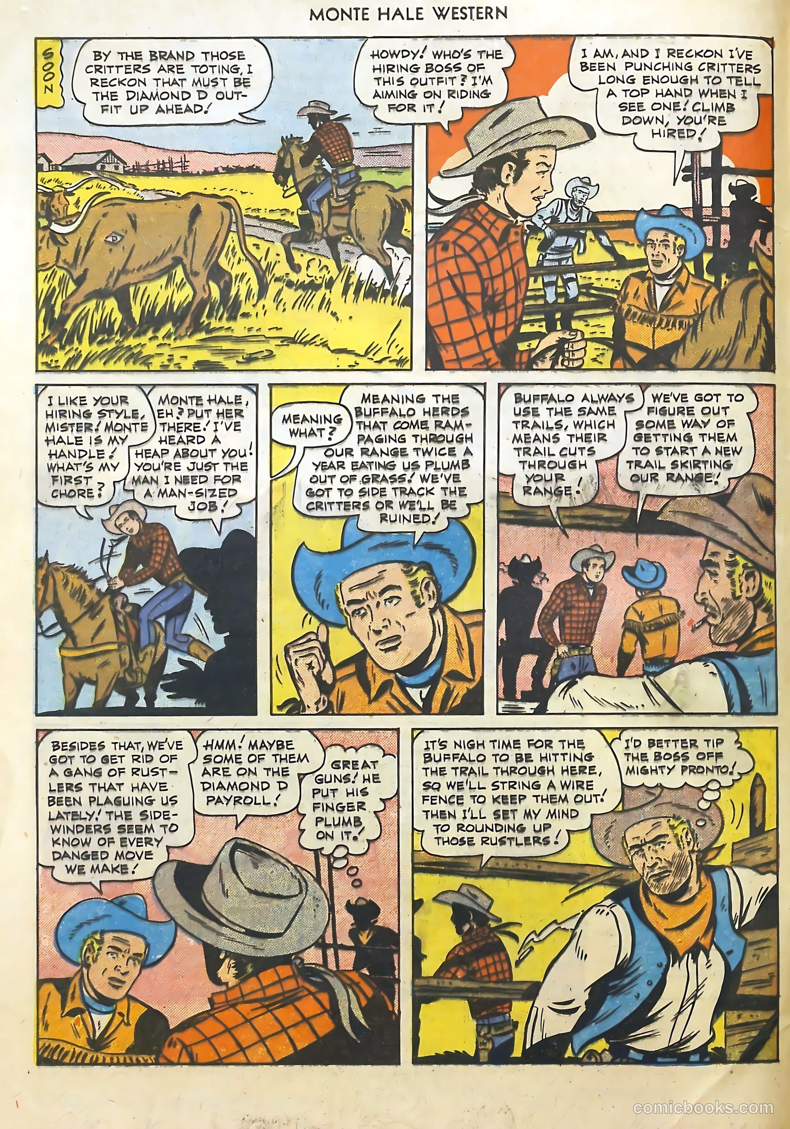 Monte Hale Western #52 — page 4 of 52