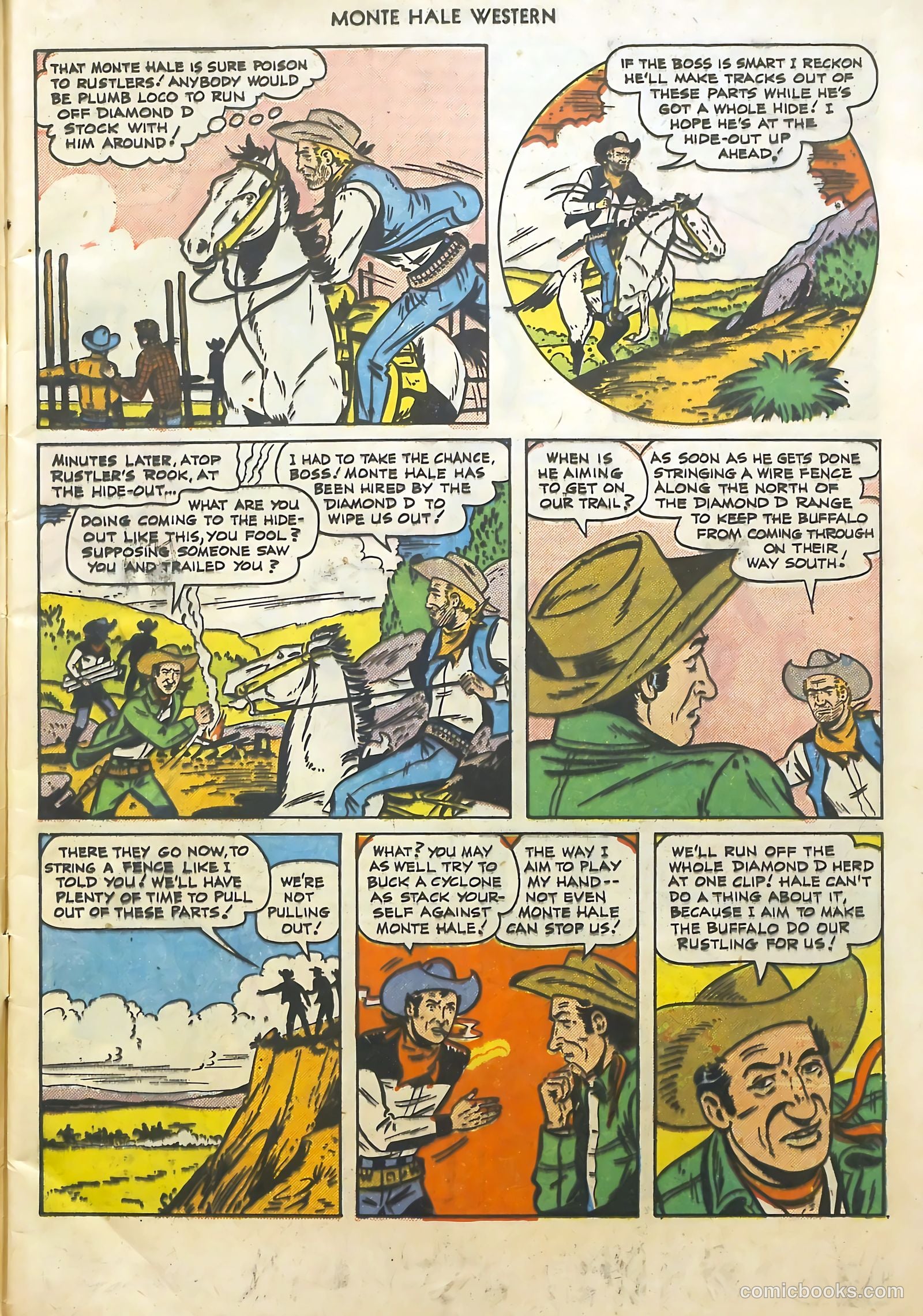 Monte Hale Western #52 — page 5 of 52