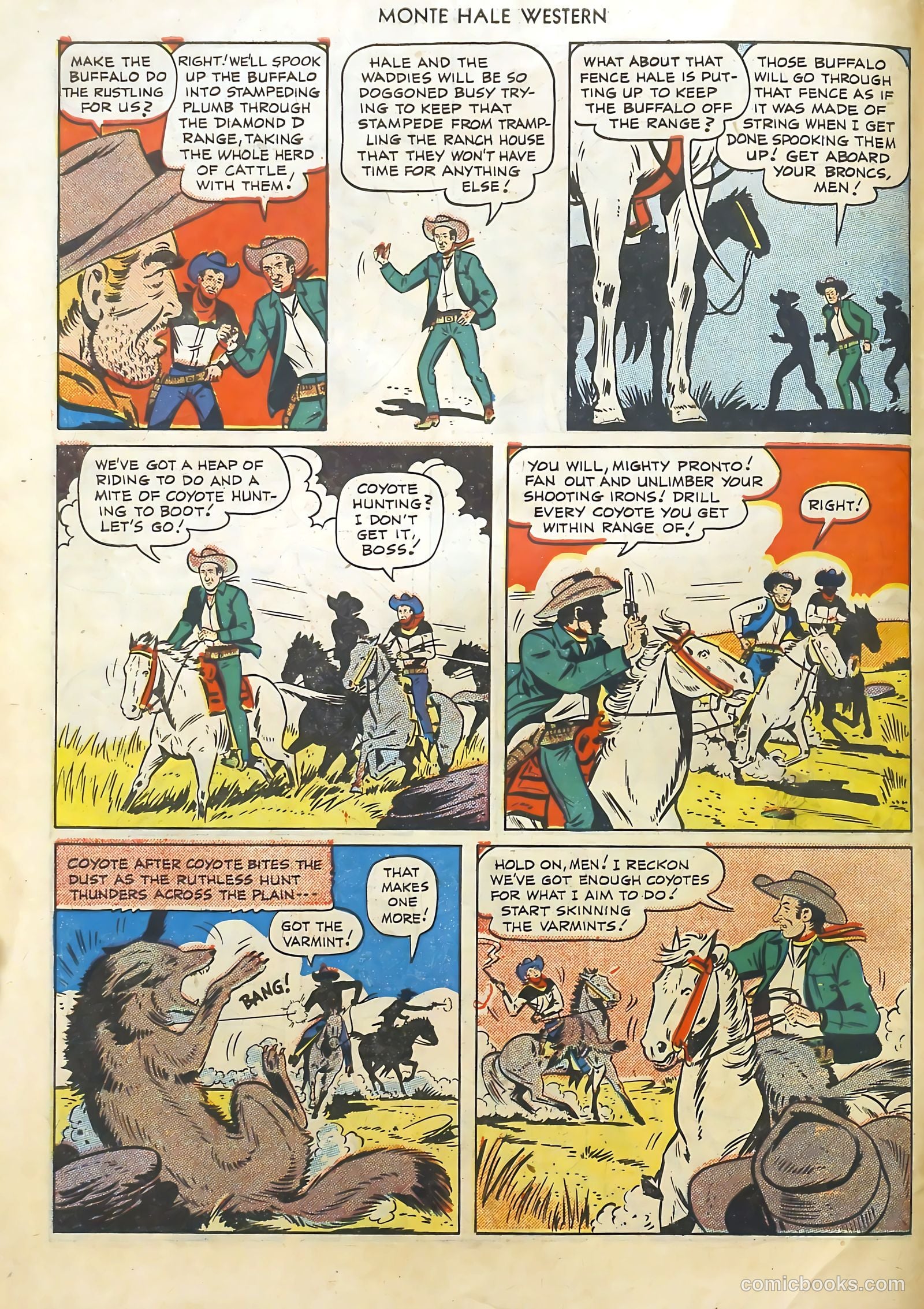 Monte Hale Western #52 — page 6 of 52