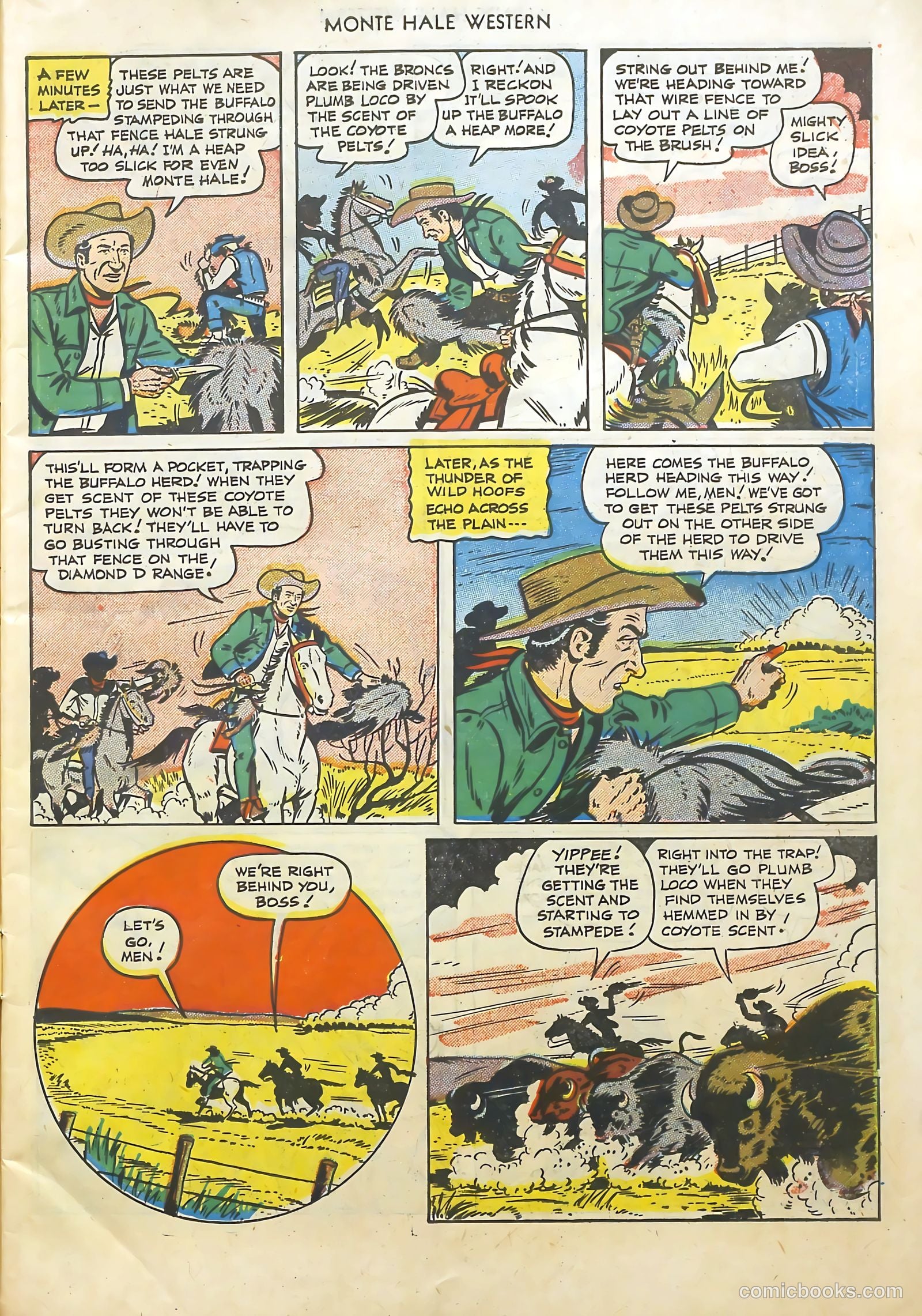 Monte Hale Western #52 — page 7 of 52