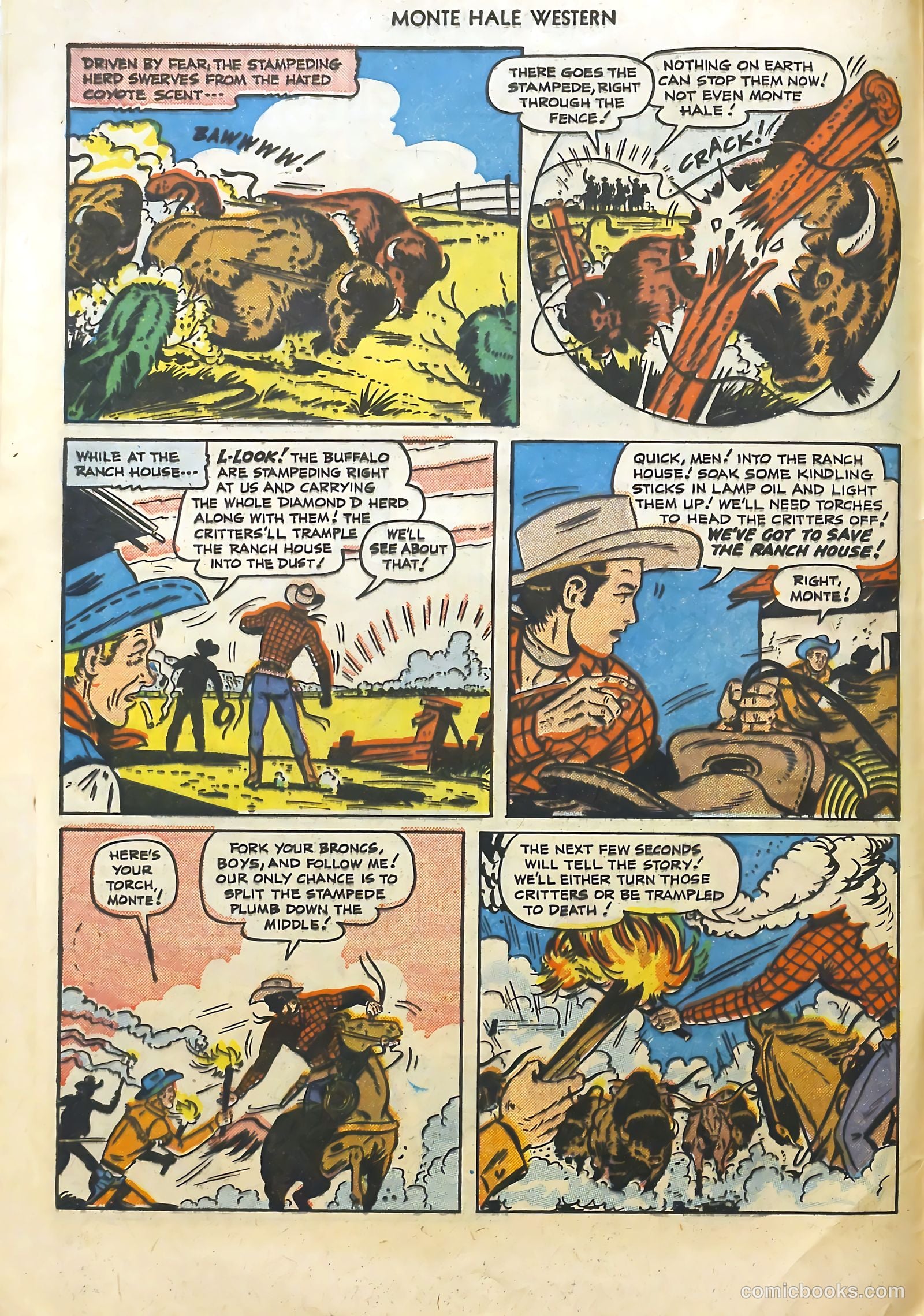 Monte Hale Western #52 — page 8 of 52