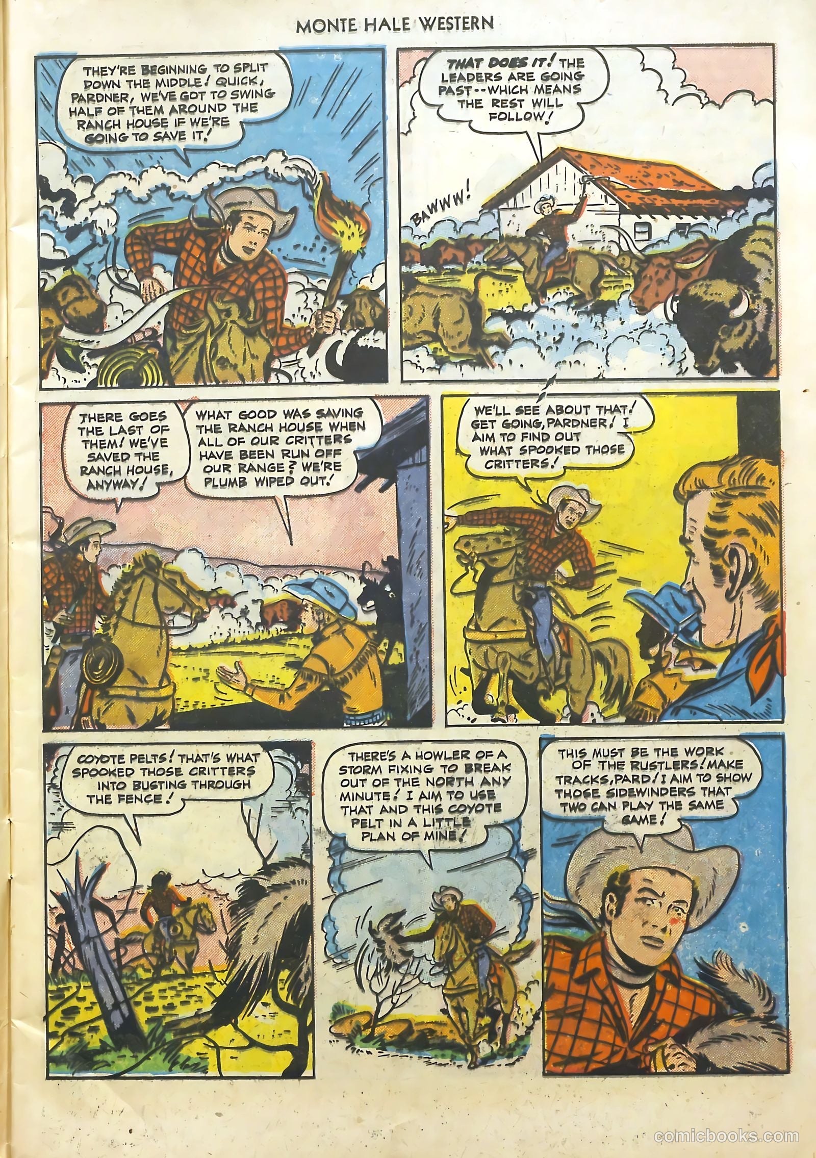 Monte Hale Western #52 — page 9 of 52