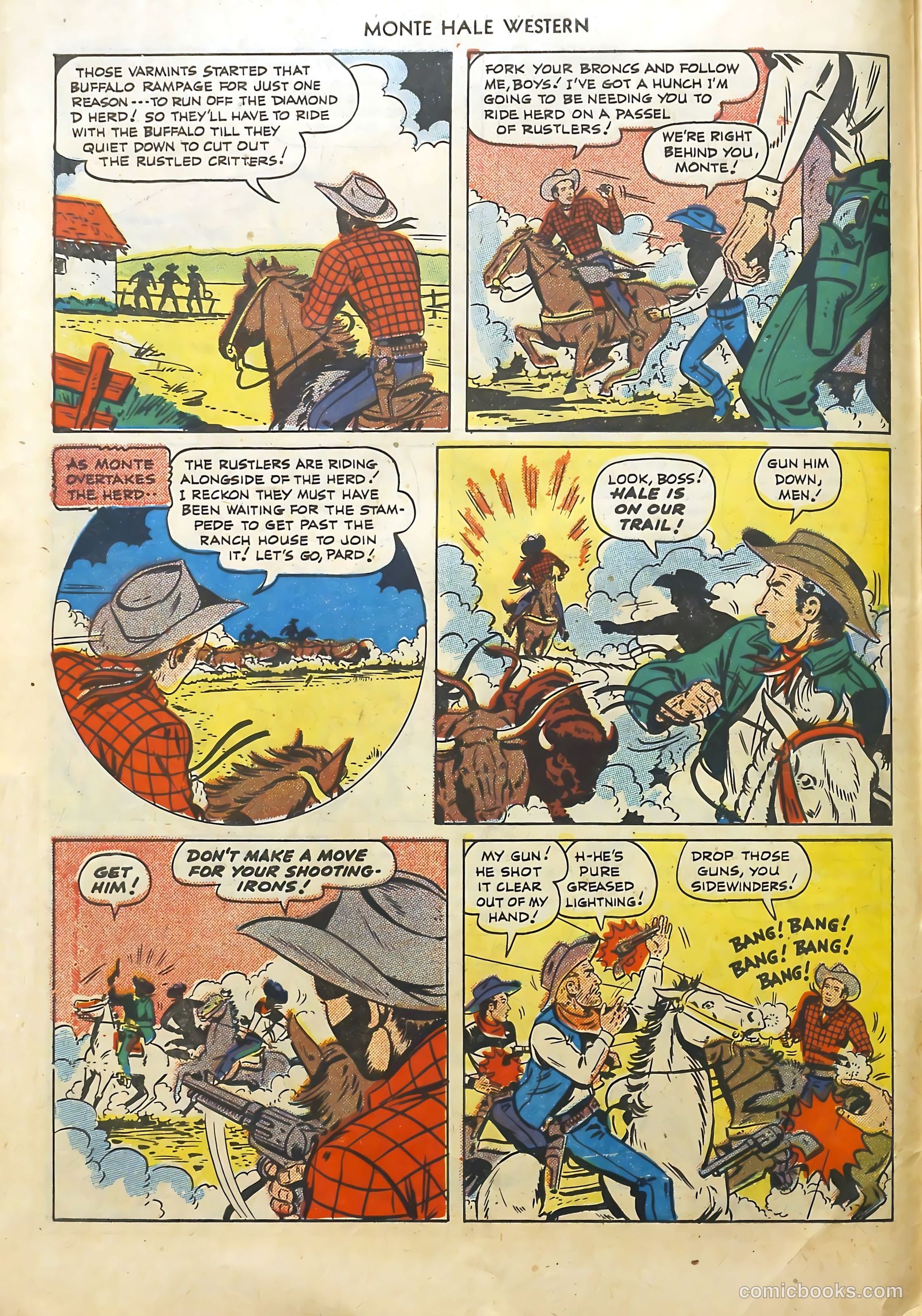 Monte Hale Western #52 — page 10 of 52