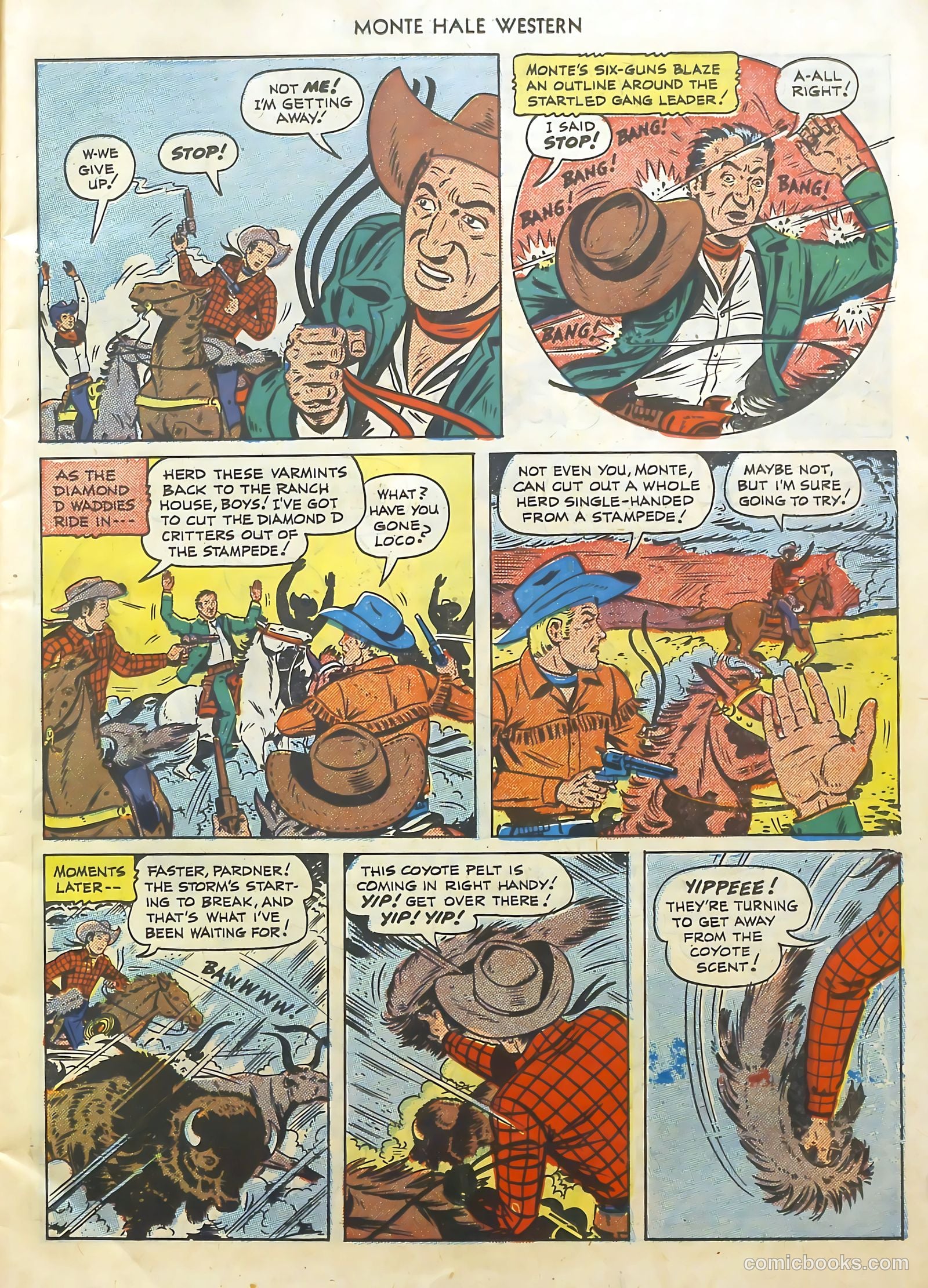 Monte Hale Western #52 — page 11 of 52