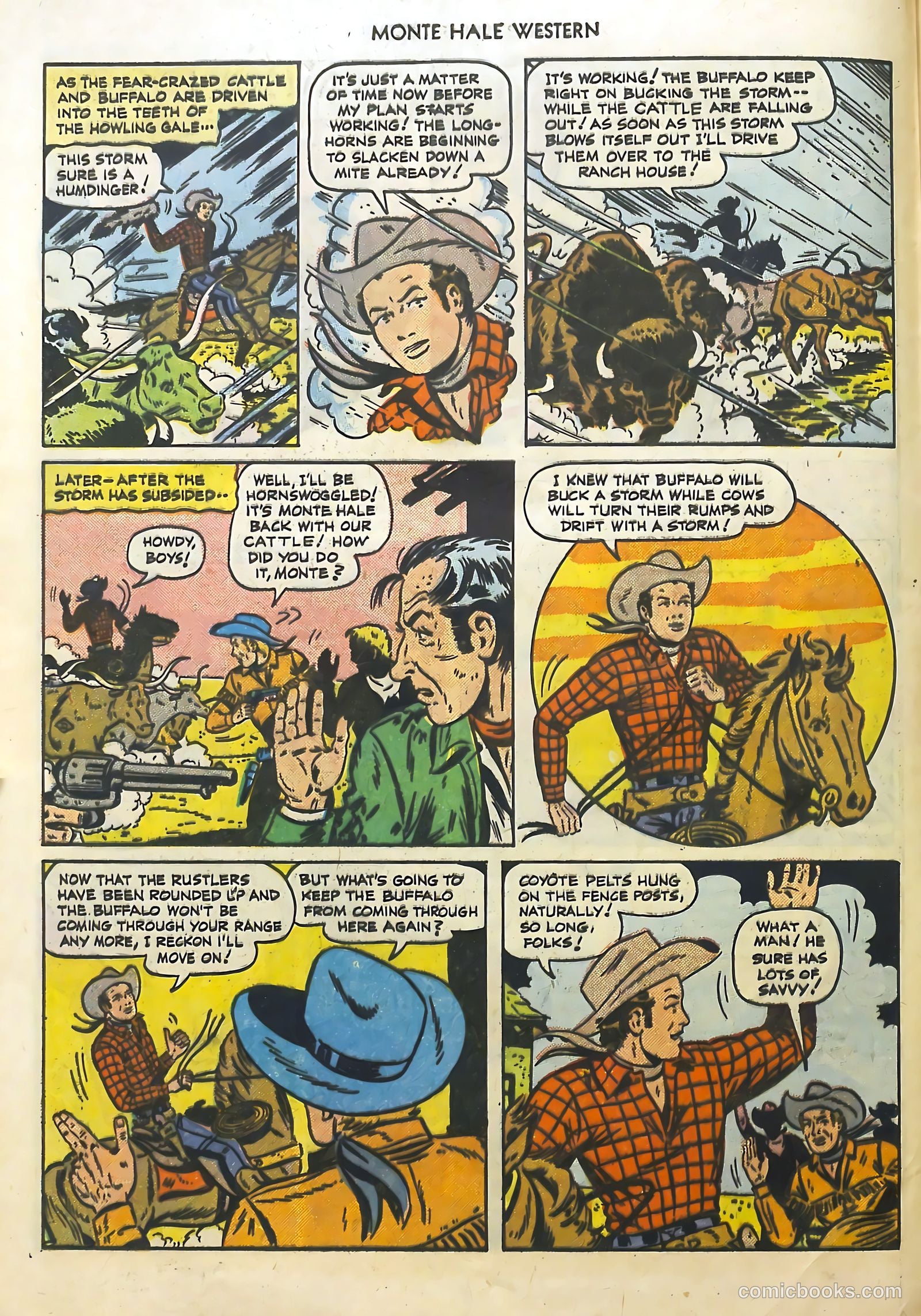 Monte Hale Western #52 — page 12 of 52