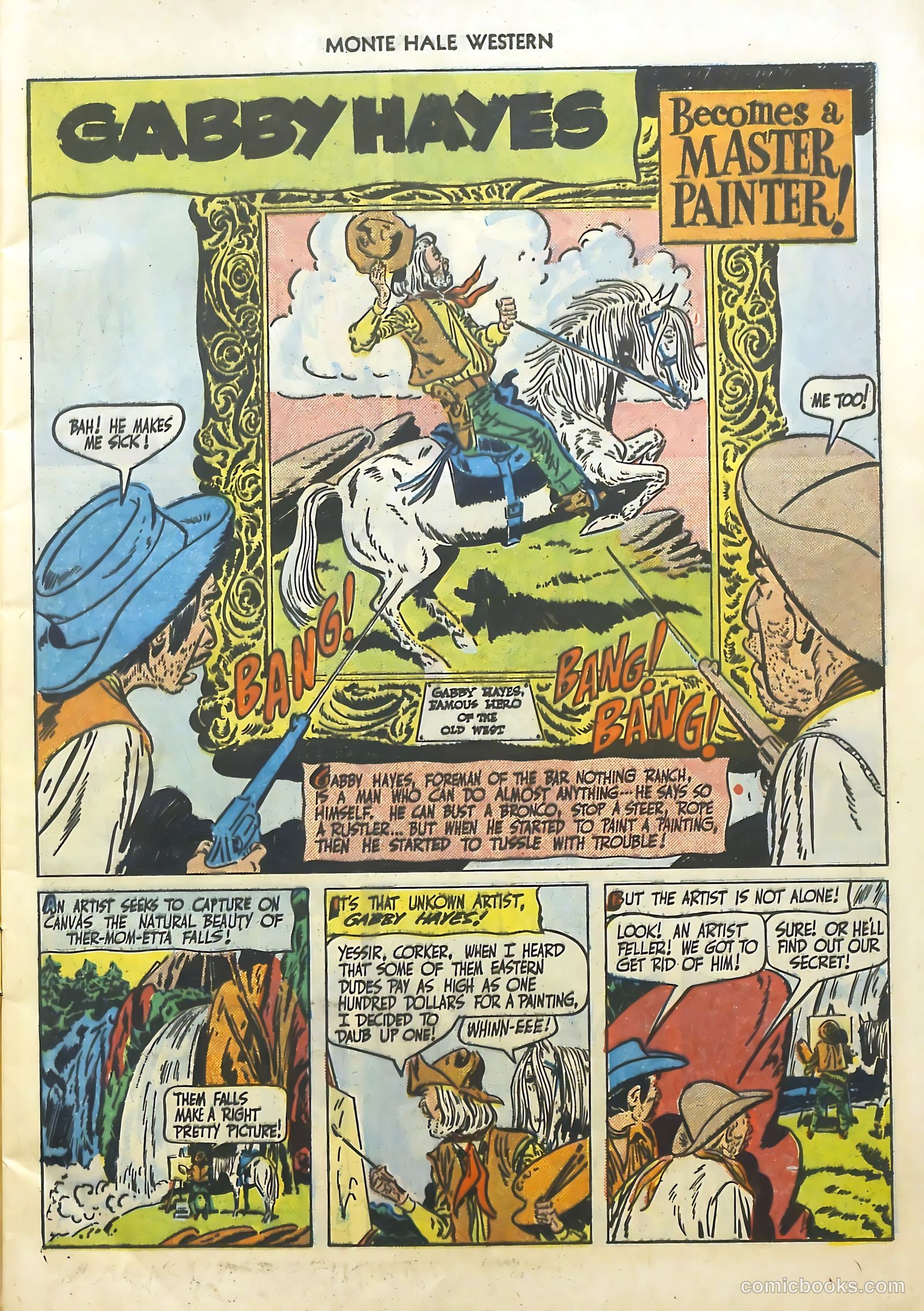 Monte Hale Western #52 — page 13 of 52
