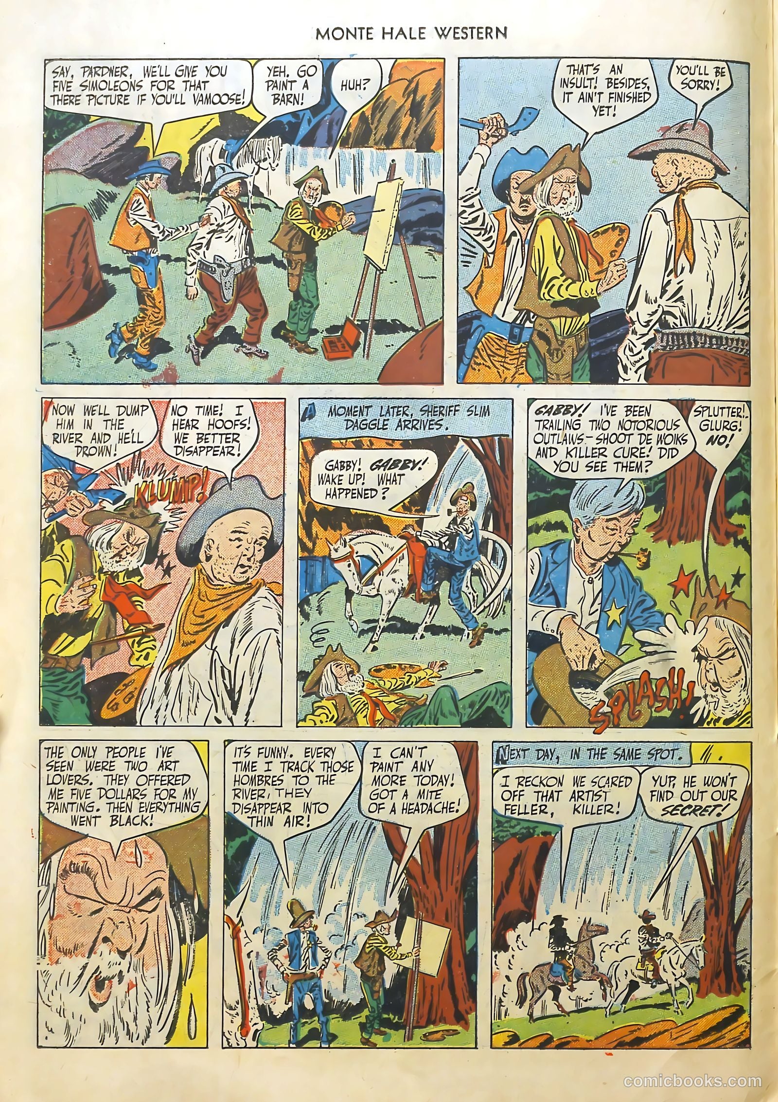 Monte Hale Western #52 — page 14 of 52