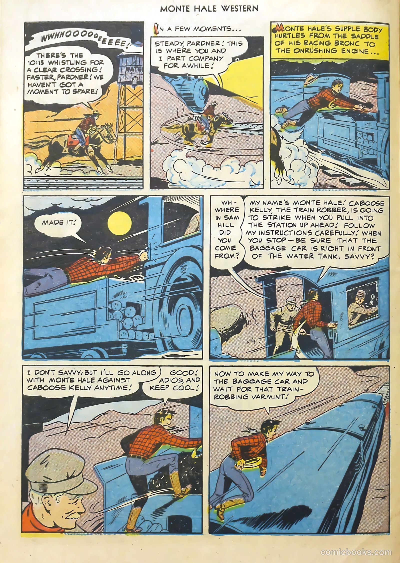 Monte Hale Western #52 — page 22 of 52