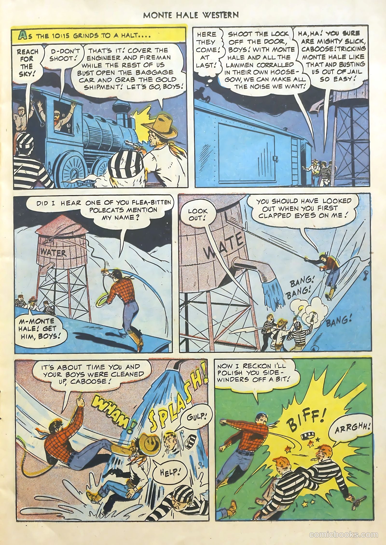 Monte Hale Western #52 — page 23 of 52