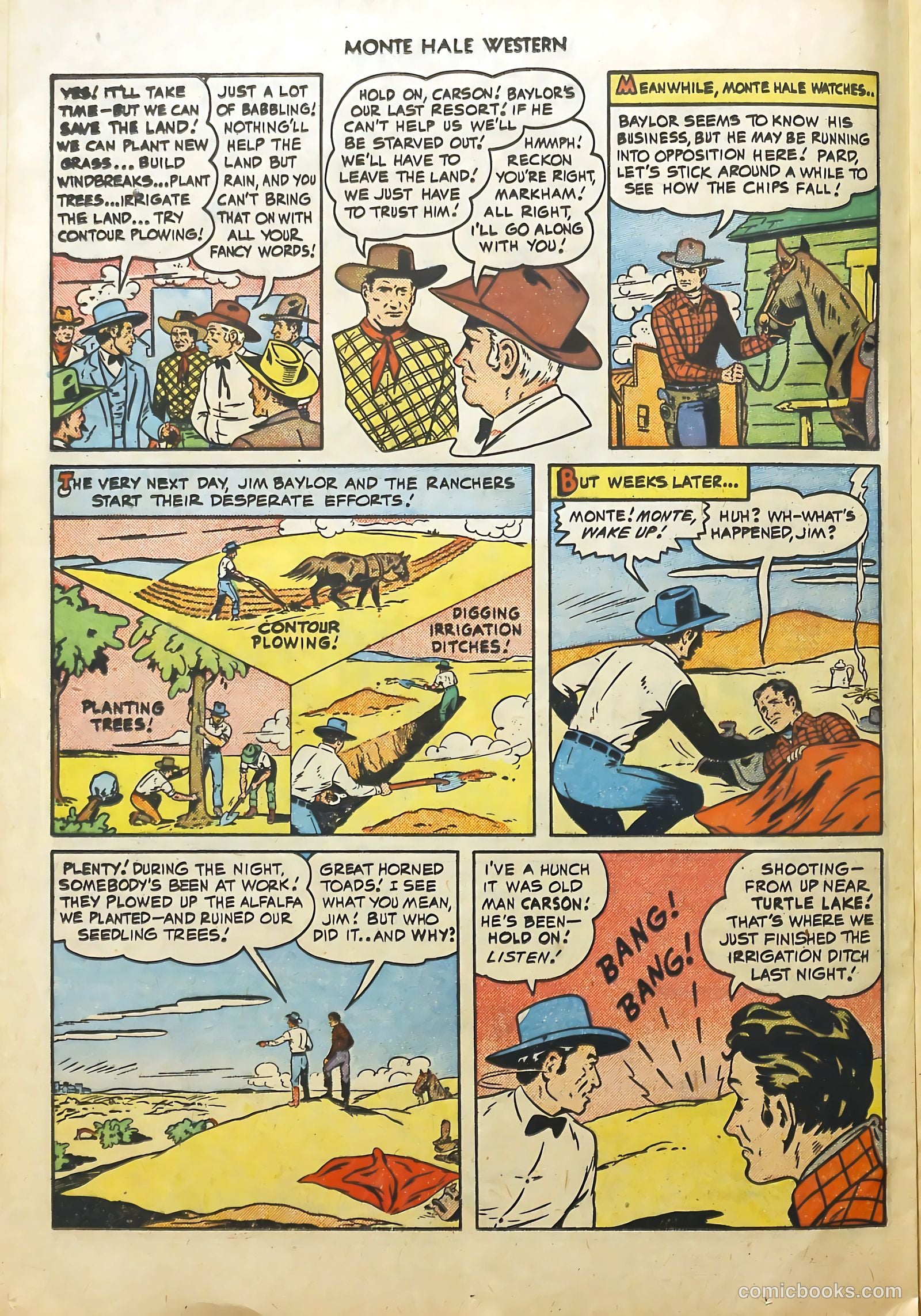 Monte Hale Western #52 — page 28 of 52