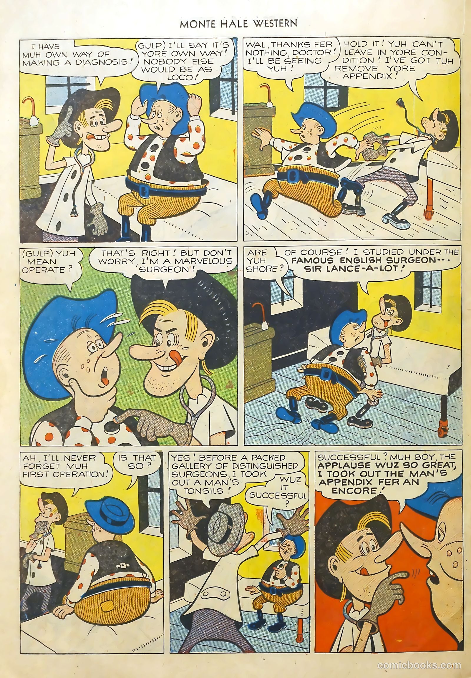 Monte Hale Western #52 — page 38 of 52