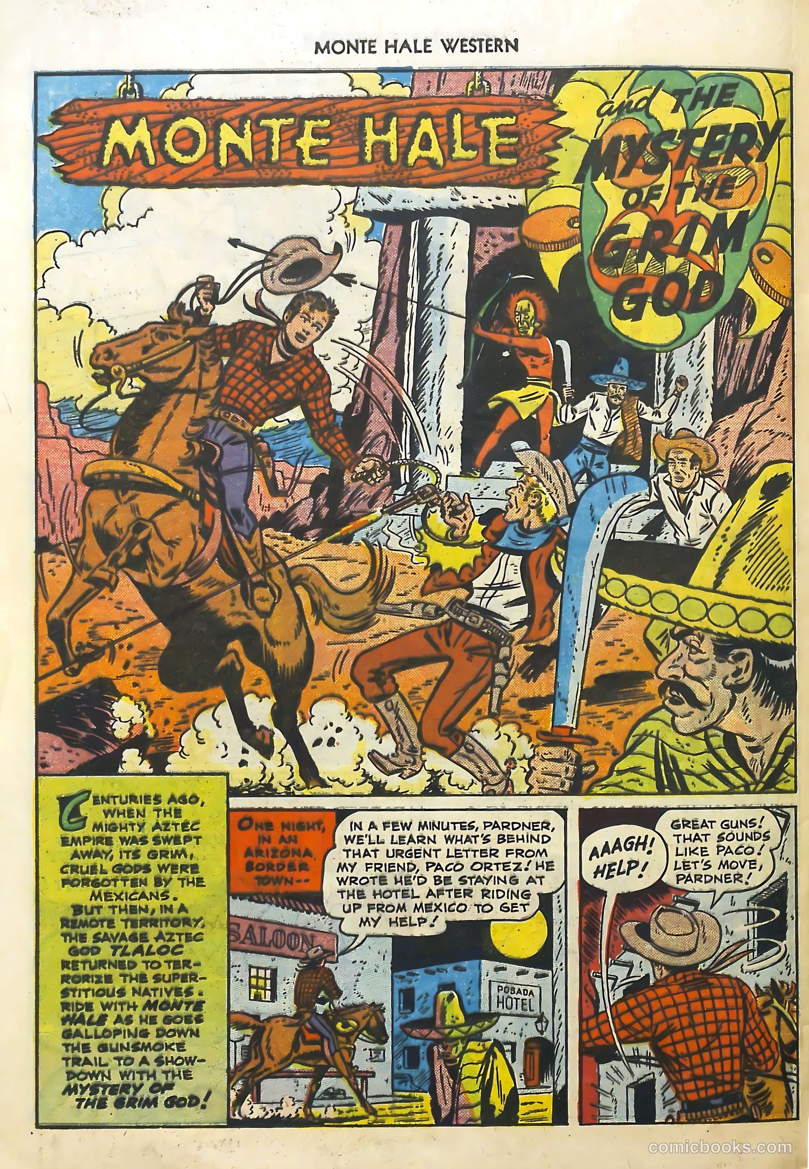 Monte Hale Western #52 — page 40 of 52