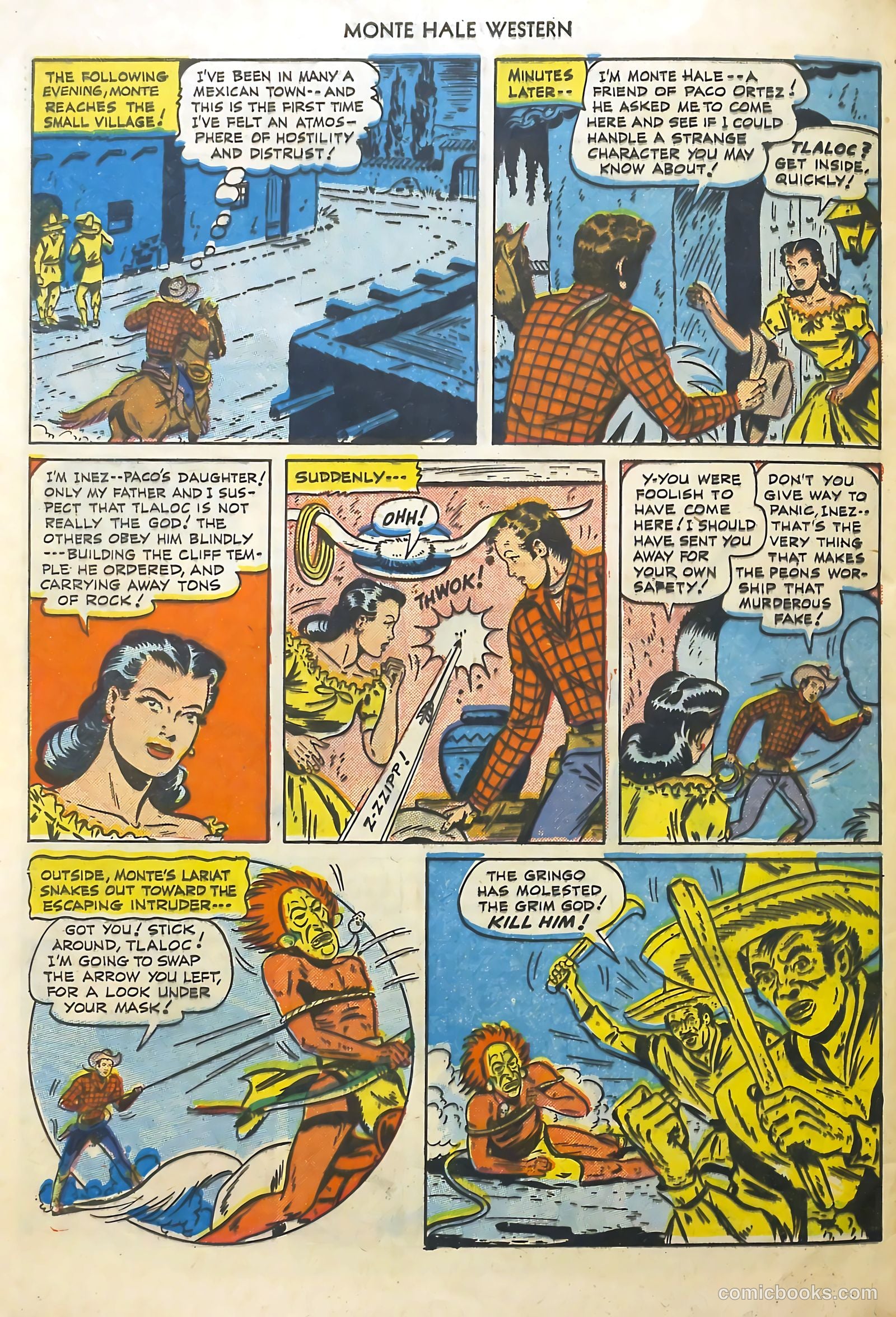 Monte Hale Western #52 — page 44 of 52