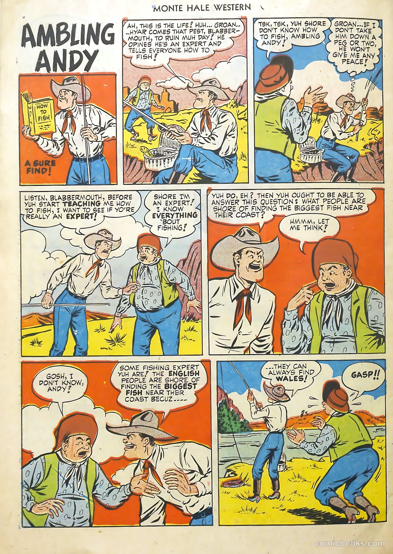 Monte Hale Western #52 — page 50 of 52