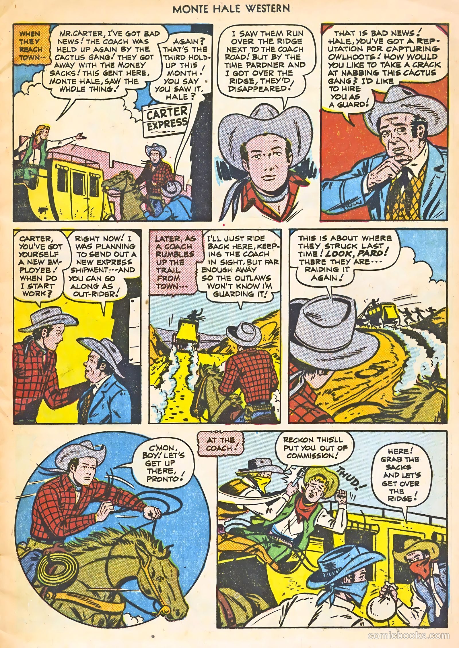 Monte Hale Western #53 — page 5 of 36