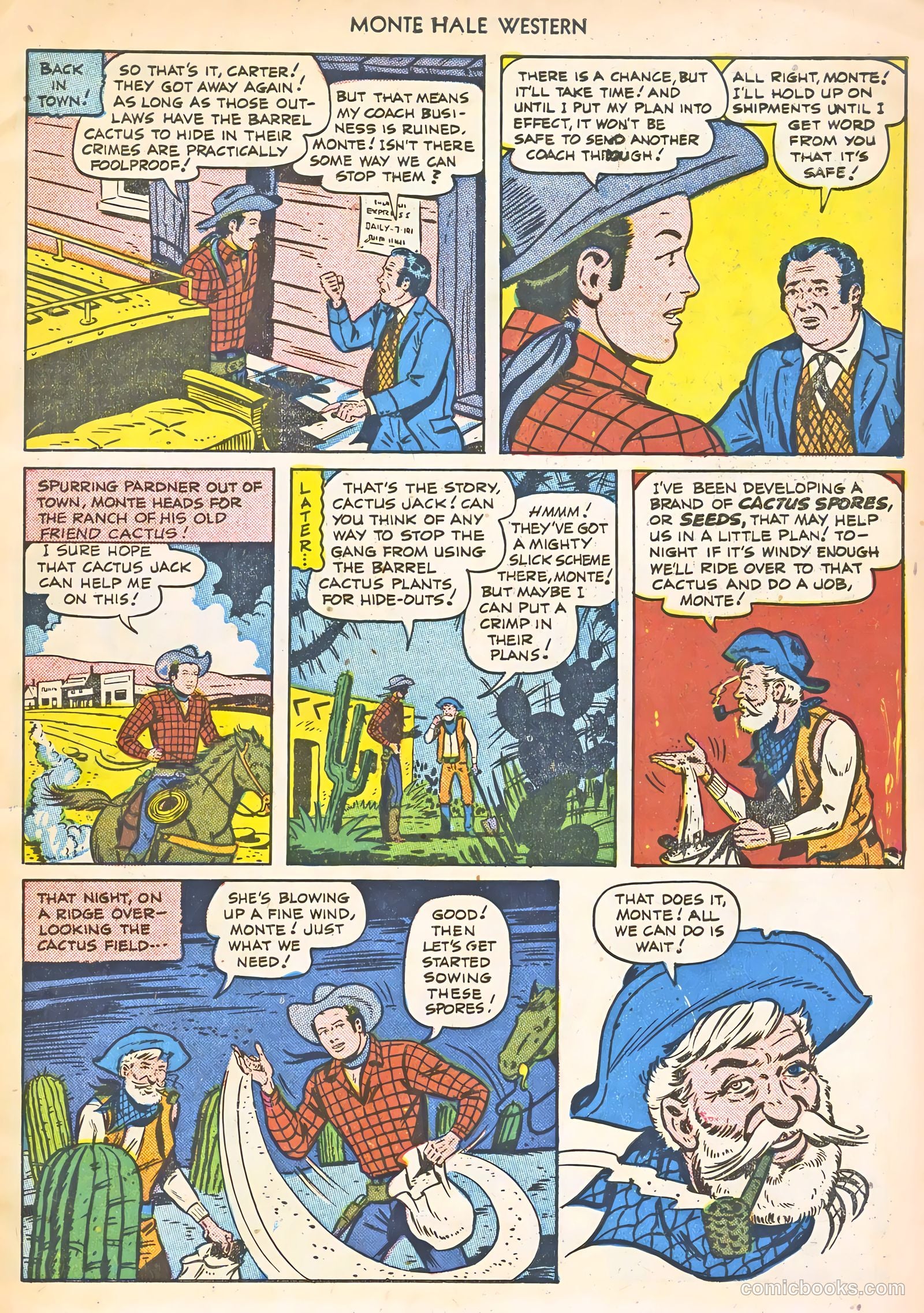 Monte Hale Western #53 — page 7 of 36