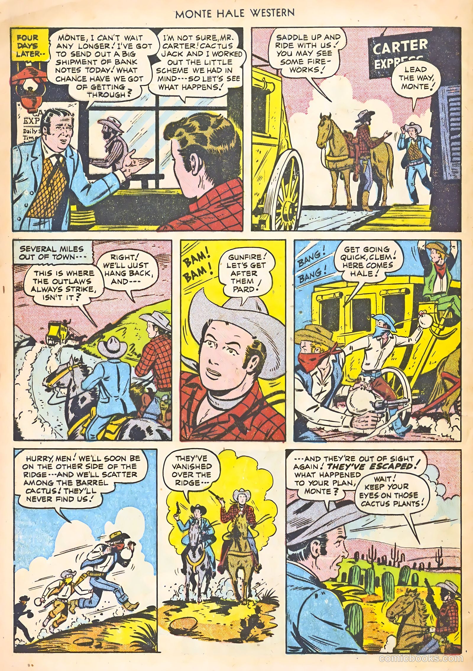 Monte Hale Western #53 — page 8 of 36