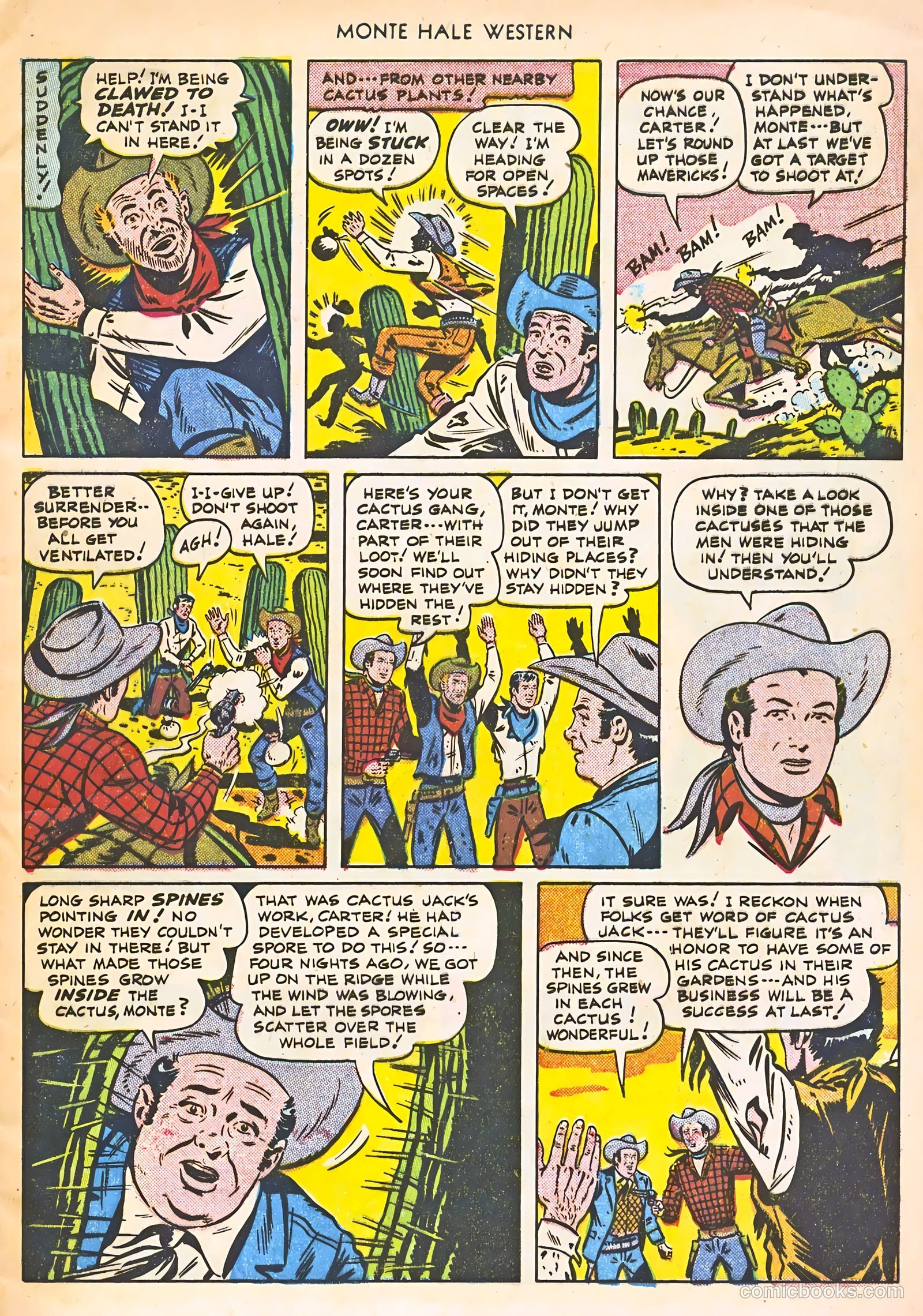 Monte Hale Western #53 — page 9 of 36
