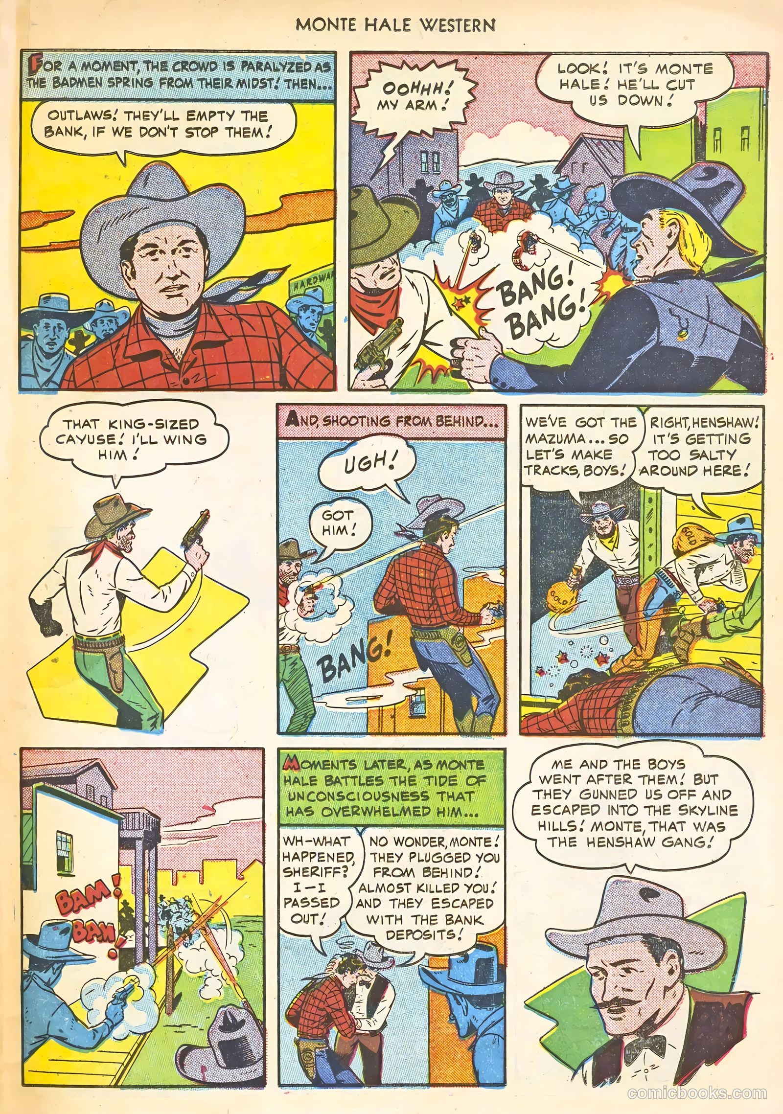 Monte Hale Western #53 — page 19 of 36