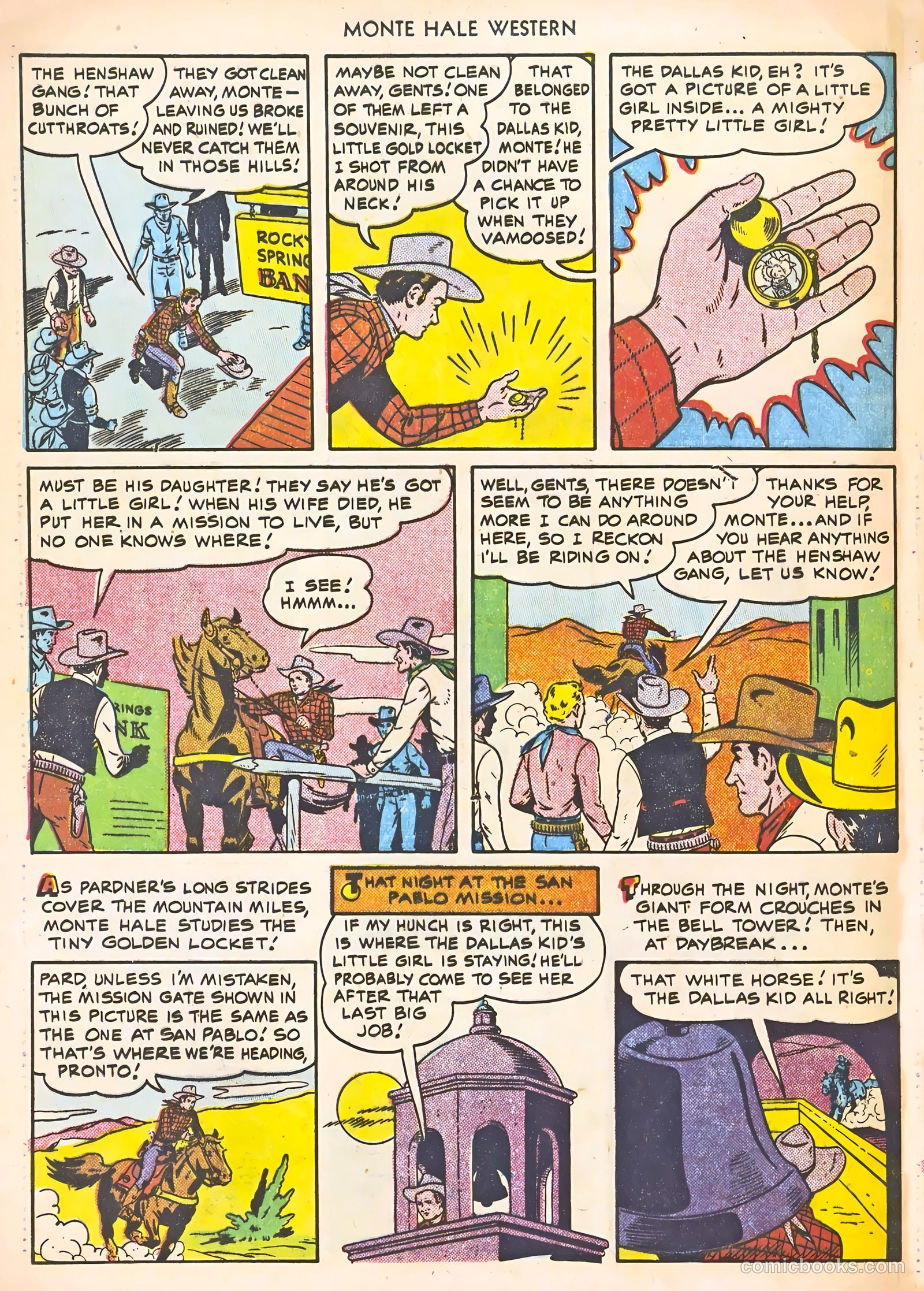 Monte Hale Western #53 — page 20 of 36