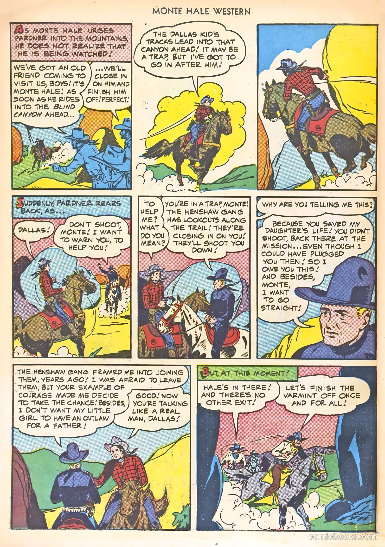 Monte Hale Western #53 — page 22 of 36
