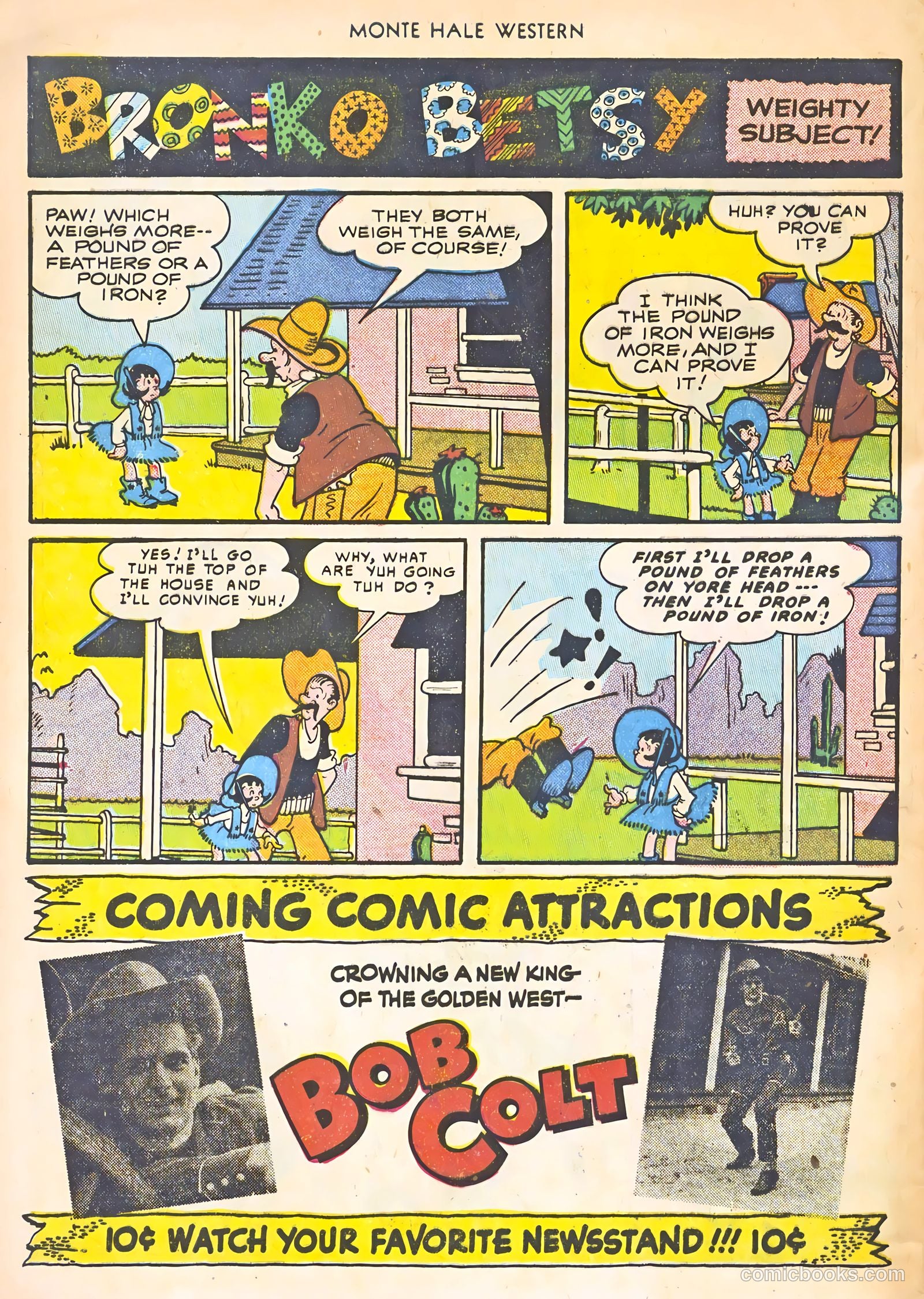 Monte Hale Western #53 — page 28 of 36