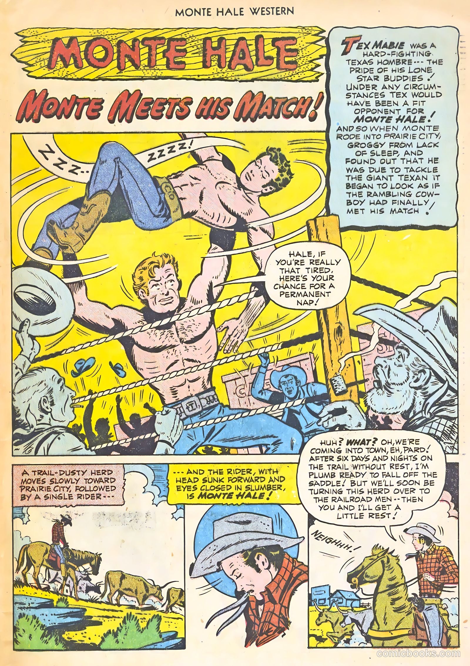 Monte Hale Western #53 — page 29 of 36