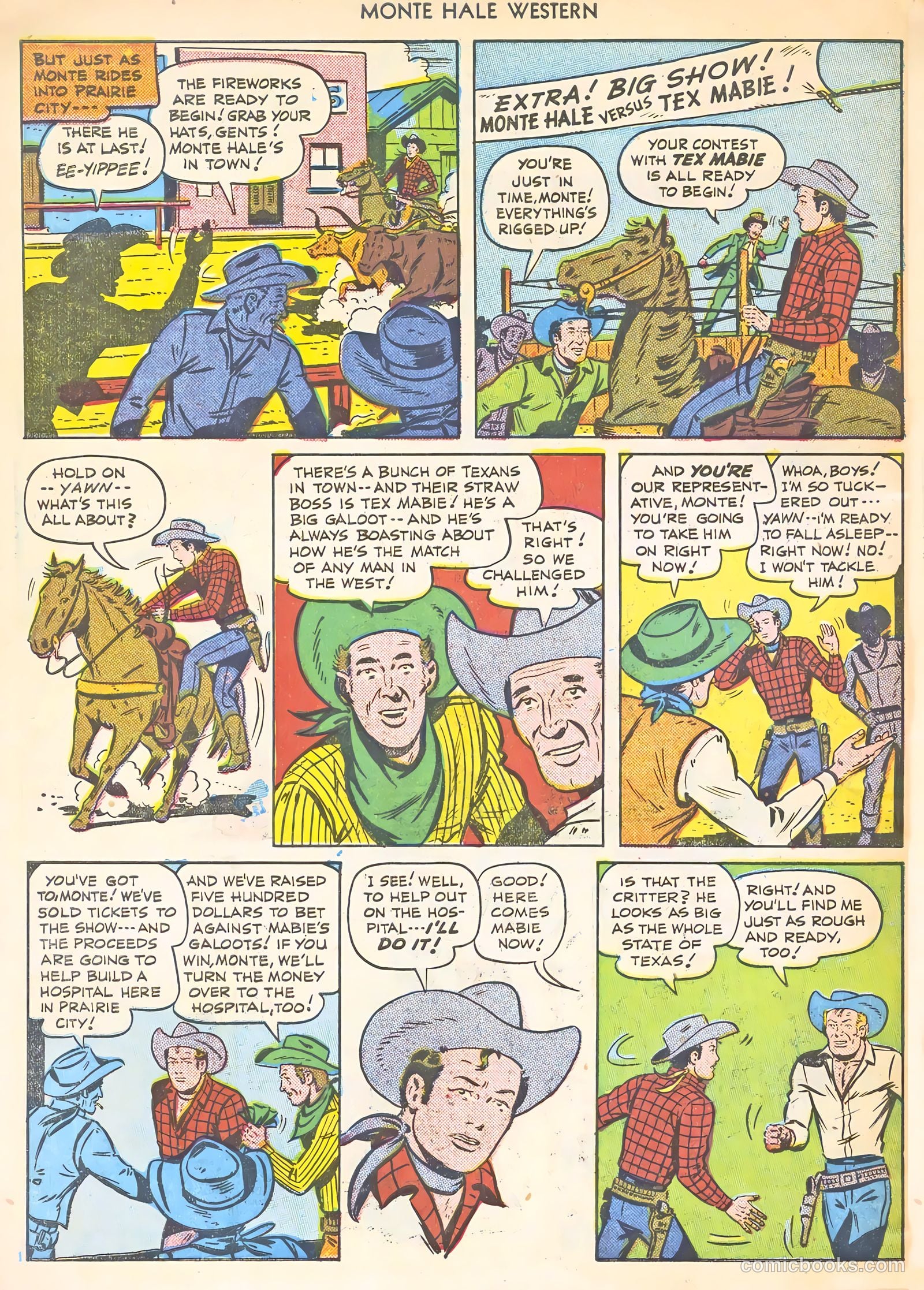 Monte Hale Western #53 — page 30 of 36
