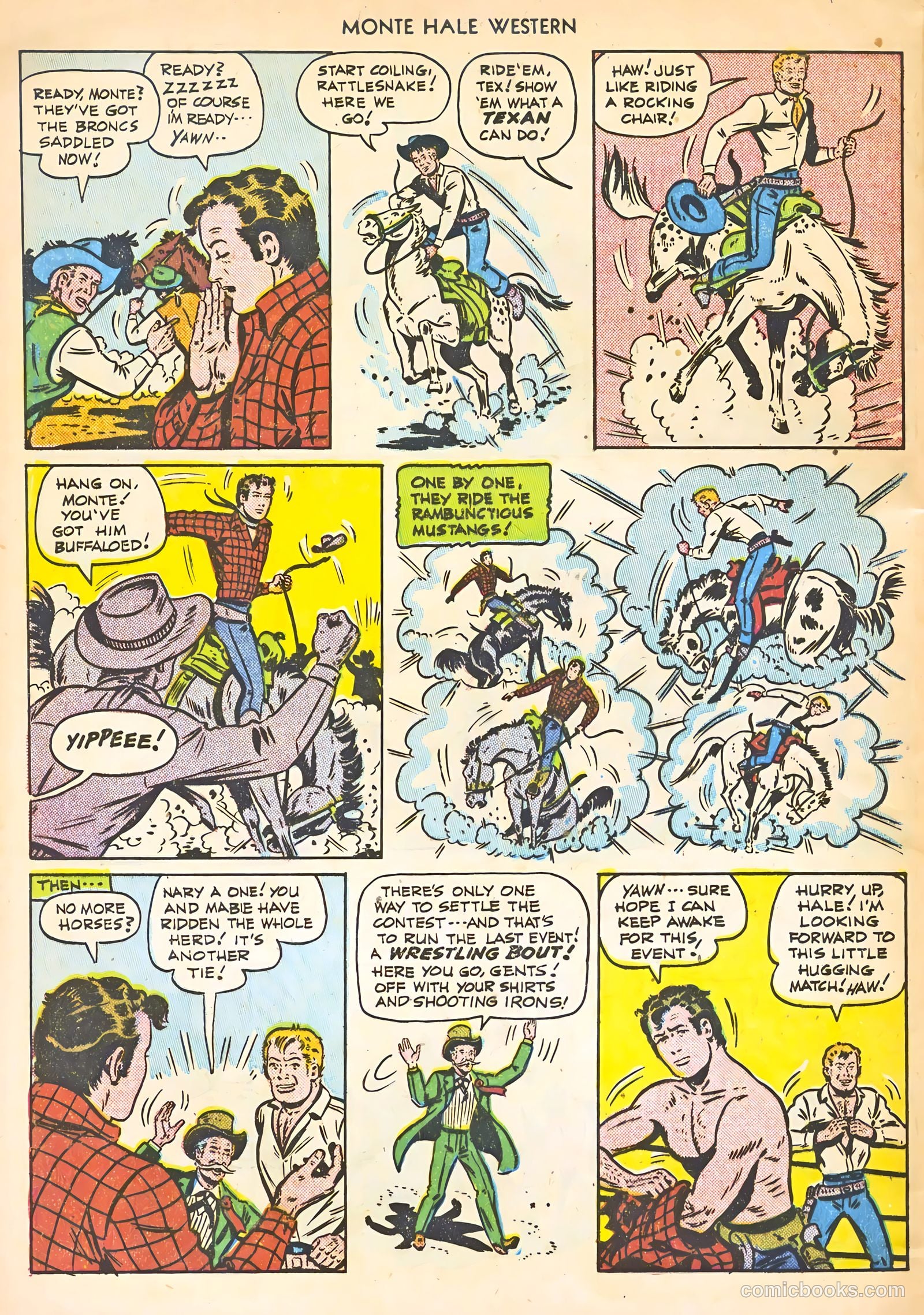 Monte Hale Western #53 — page 32 of 36