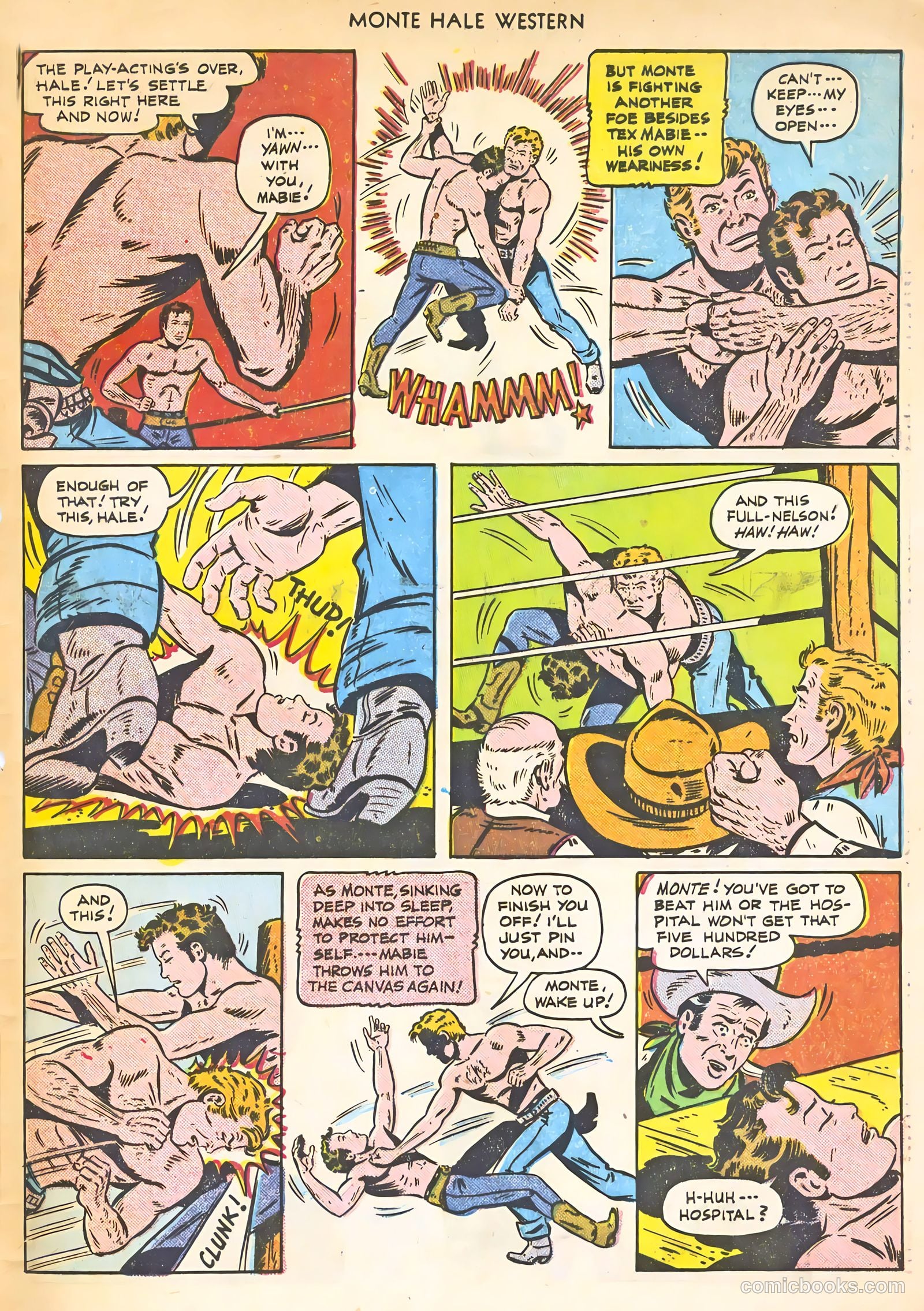 Monte Hale Western #53 — page 33 of 36