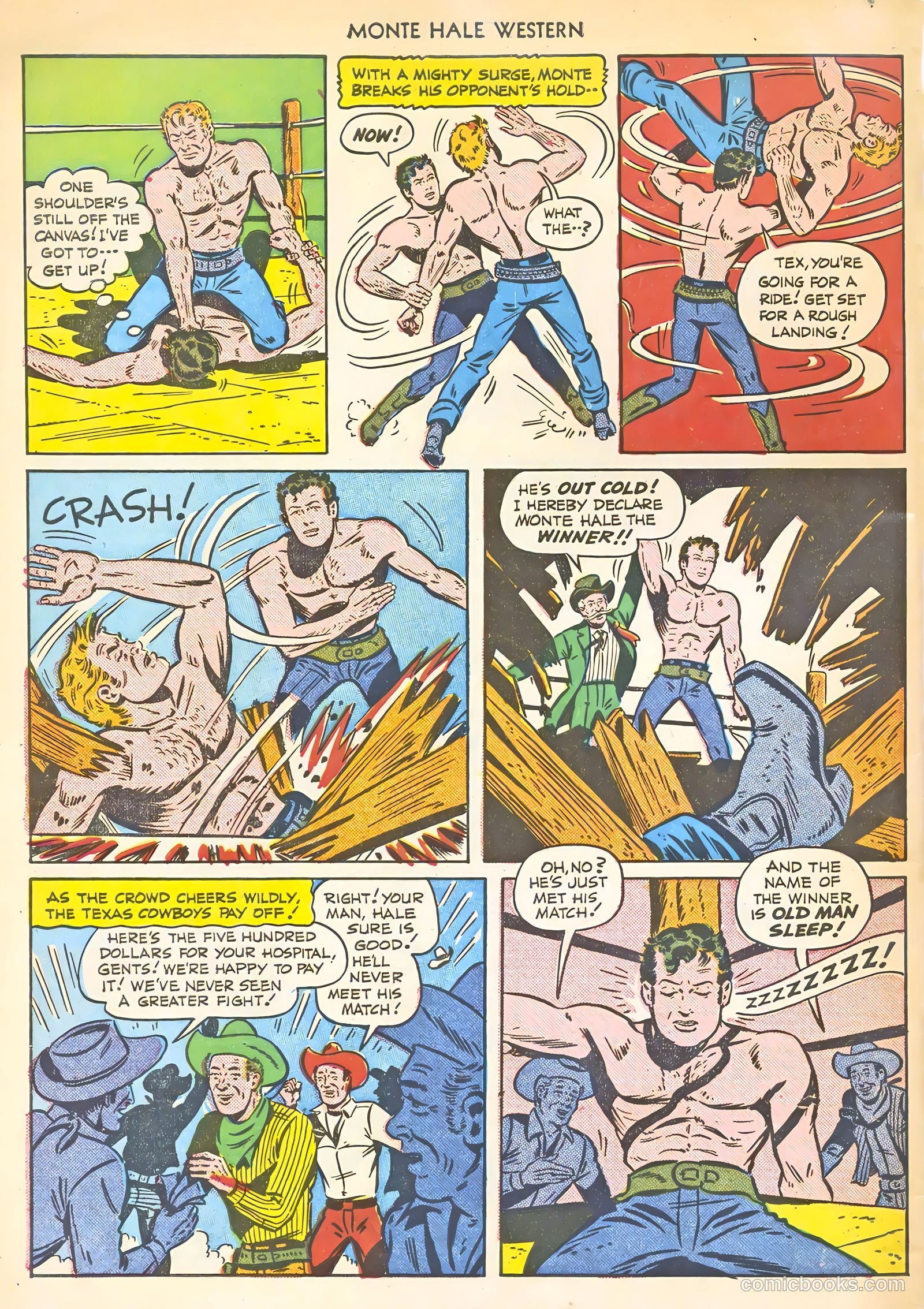 Monte Hale Western #53 — page 34 of 36