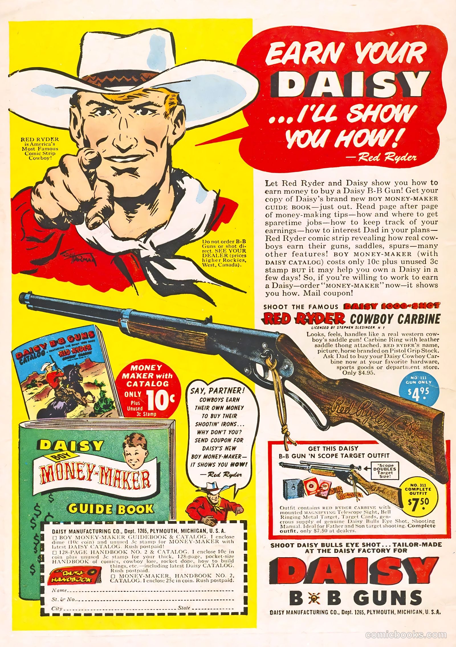 Monte Hale Western #53 — page 36 of 36