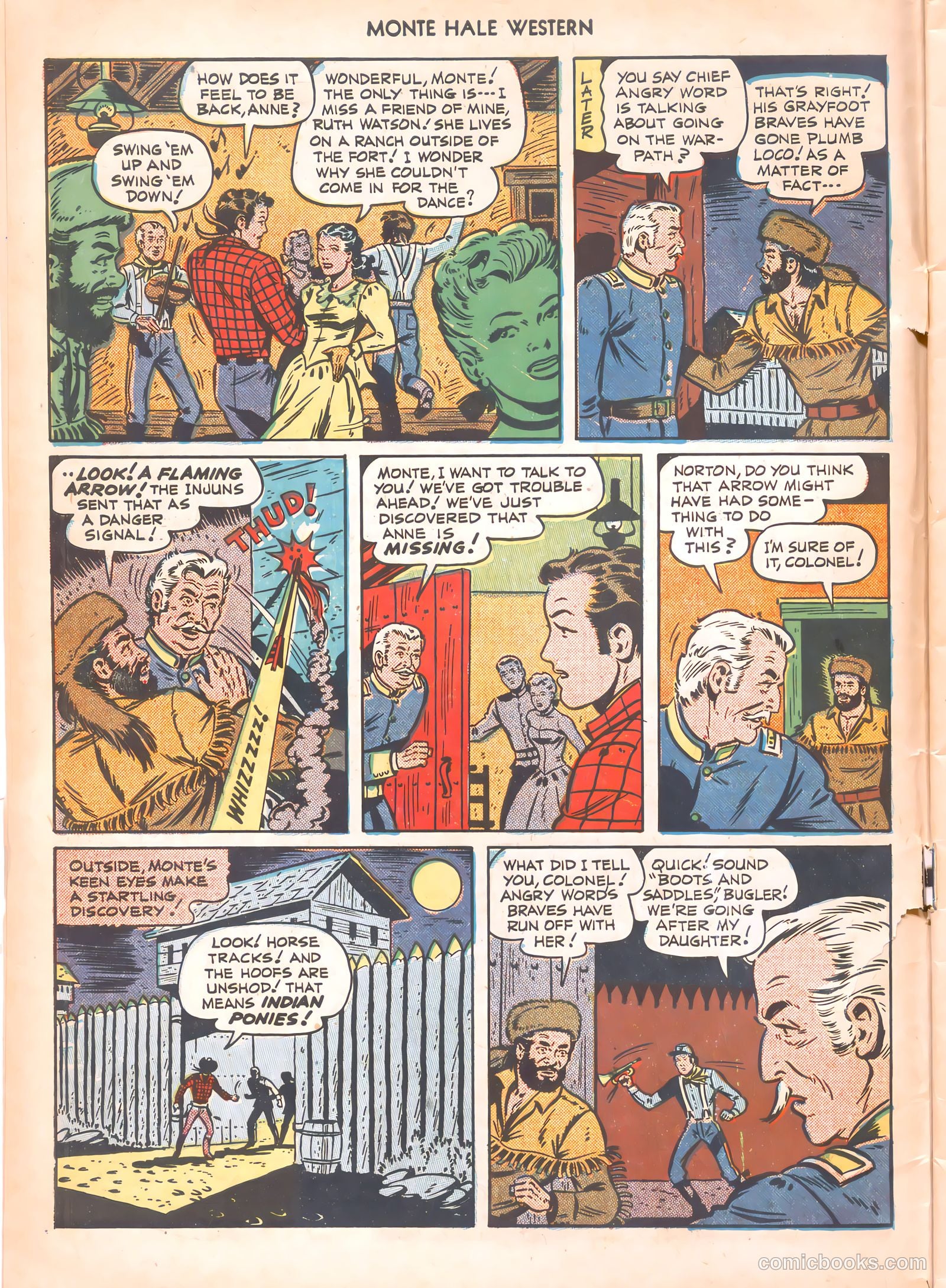 Monte Hale Western #54 — page 6 of 52