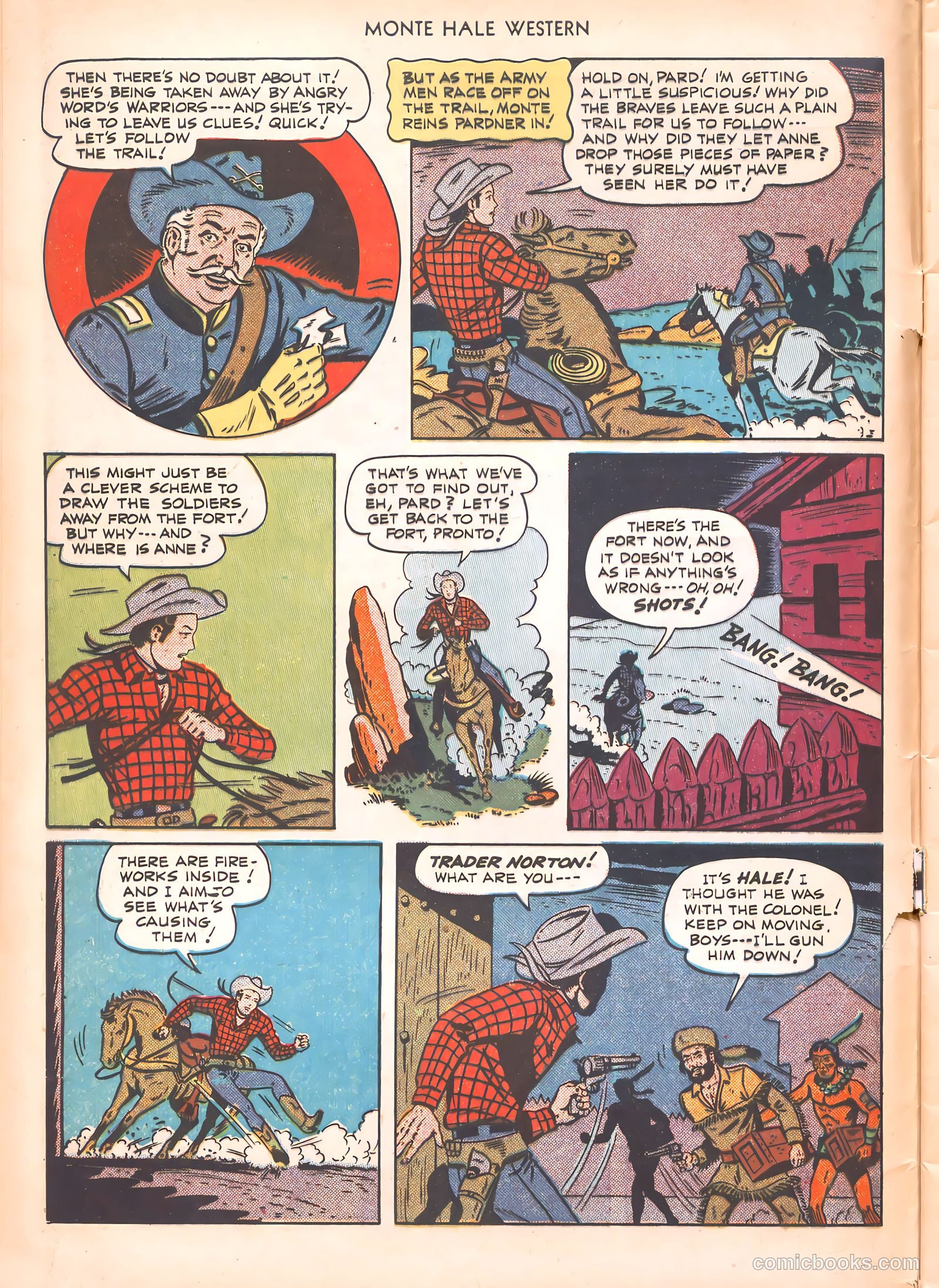 Monte Hale Western #54 — page 8 of 52