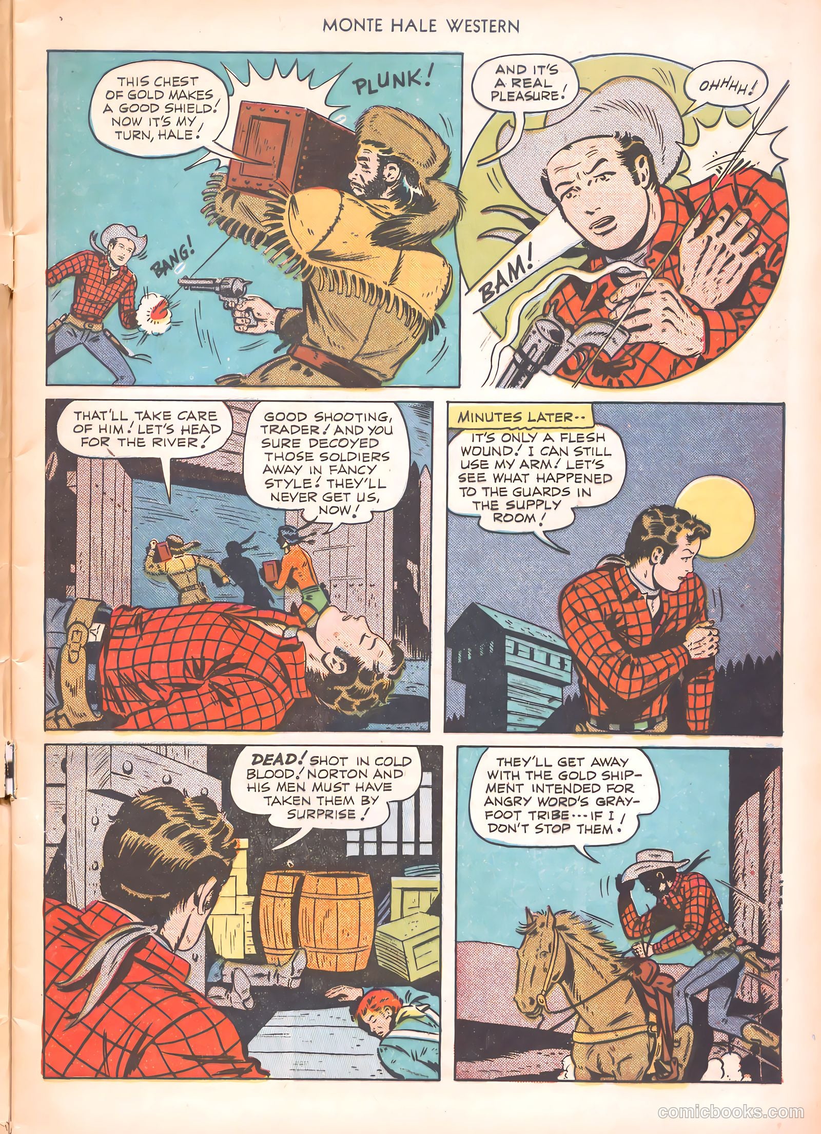 Monte Hale Western #54 — page 9 of 52