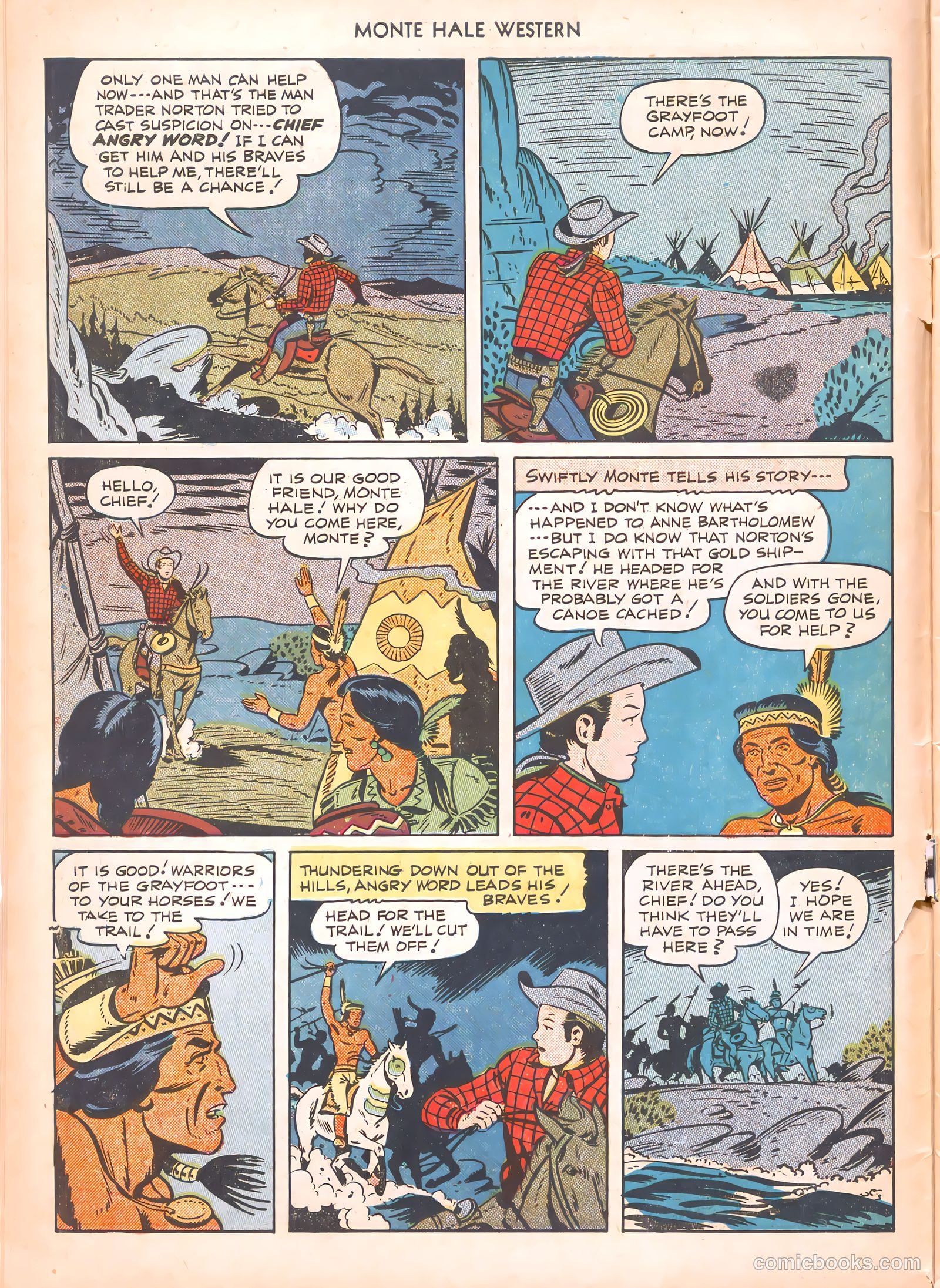 Monte Hale Western #54 — page 10 of 52