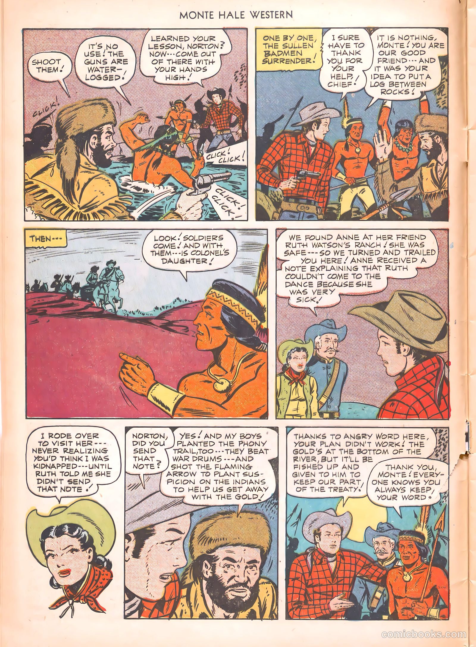 Monte Hale Western #54 — page 12 of 52