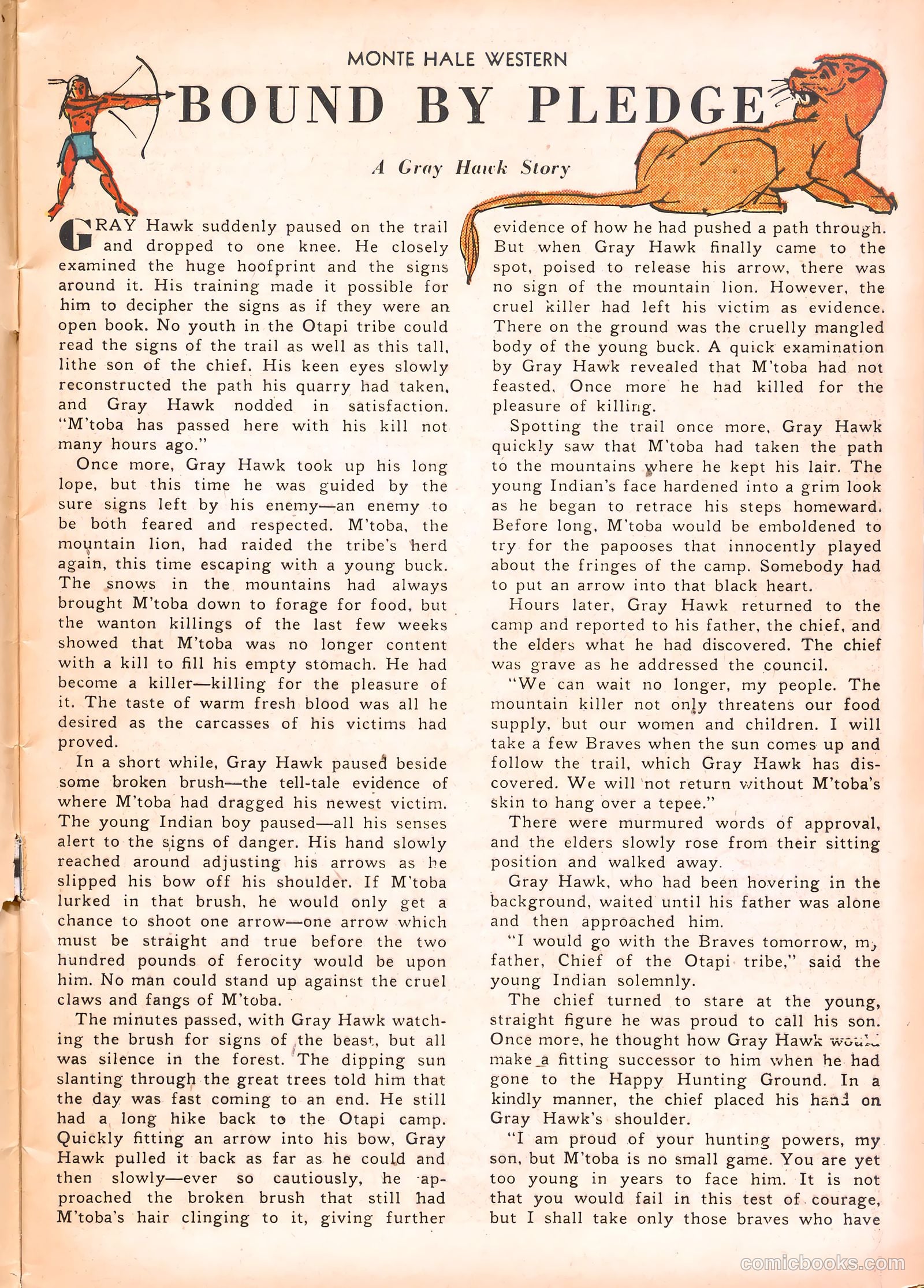 Monte Hale Western #54 — page 13 of 52