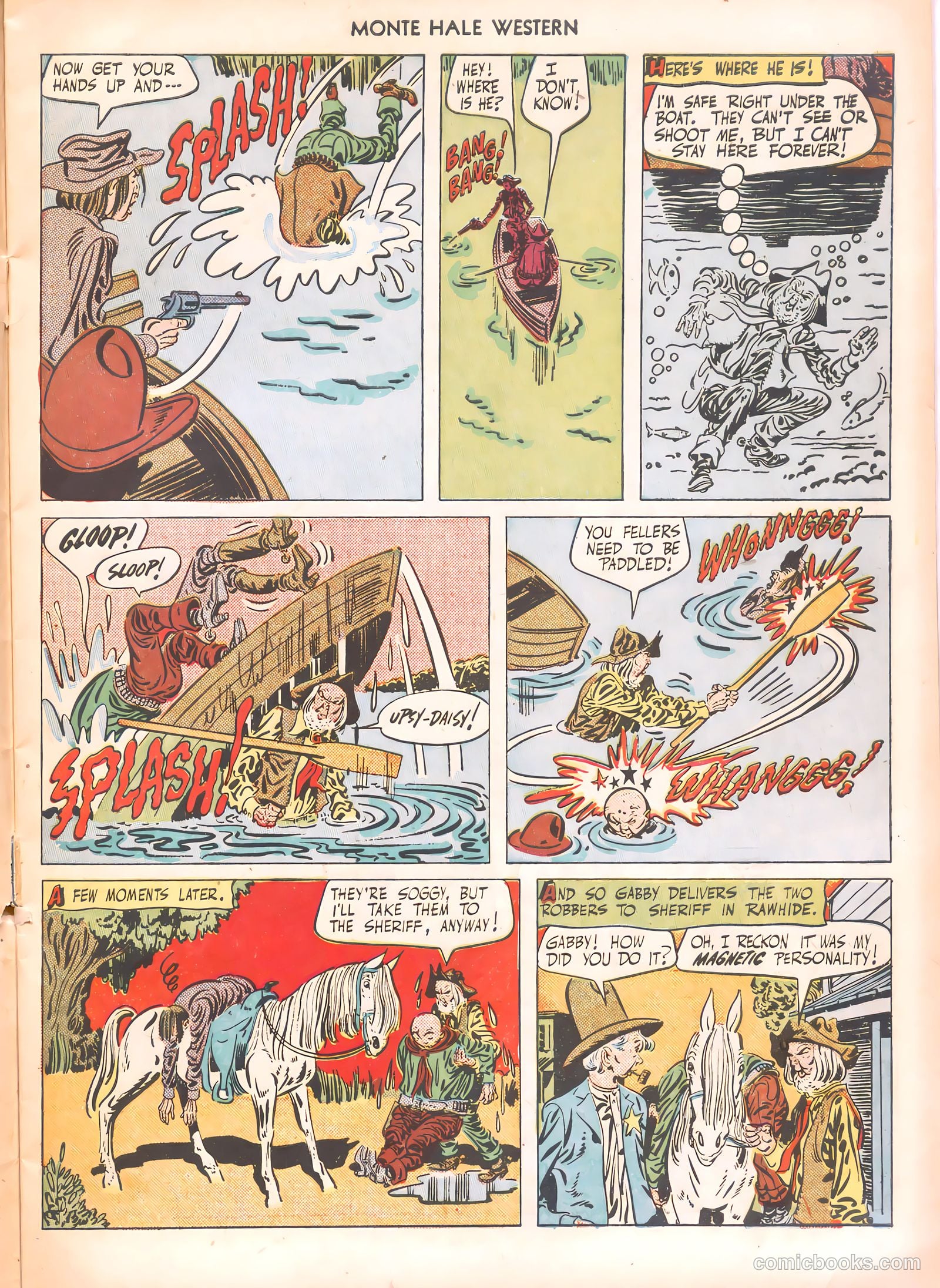 Monte Hale Western #54 — page 19 of 52
