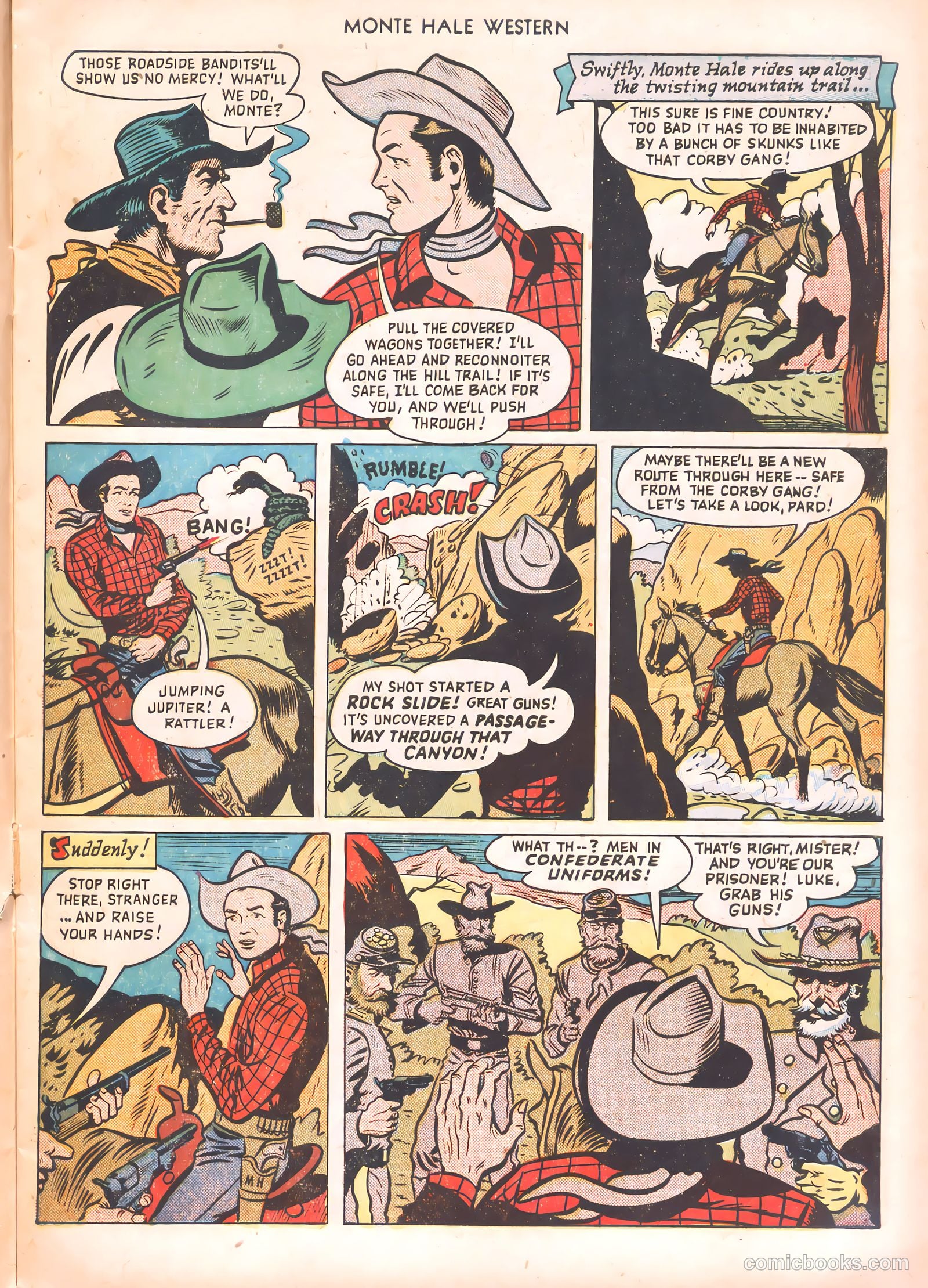 Monte Hale Western #54 — page 21 of 52