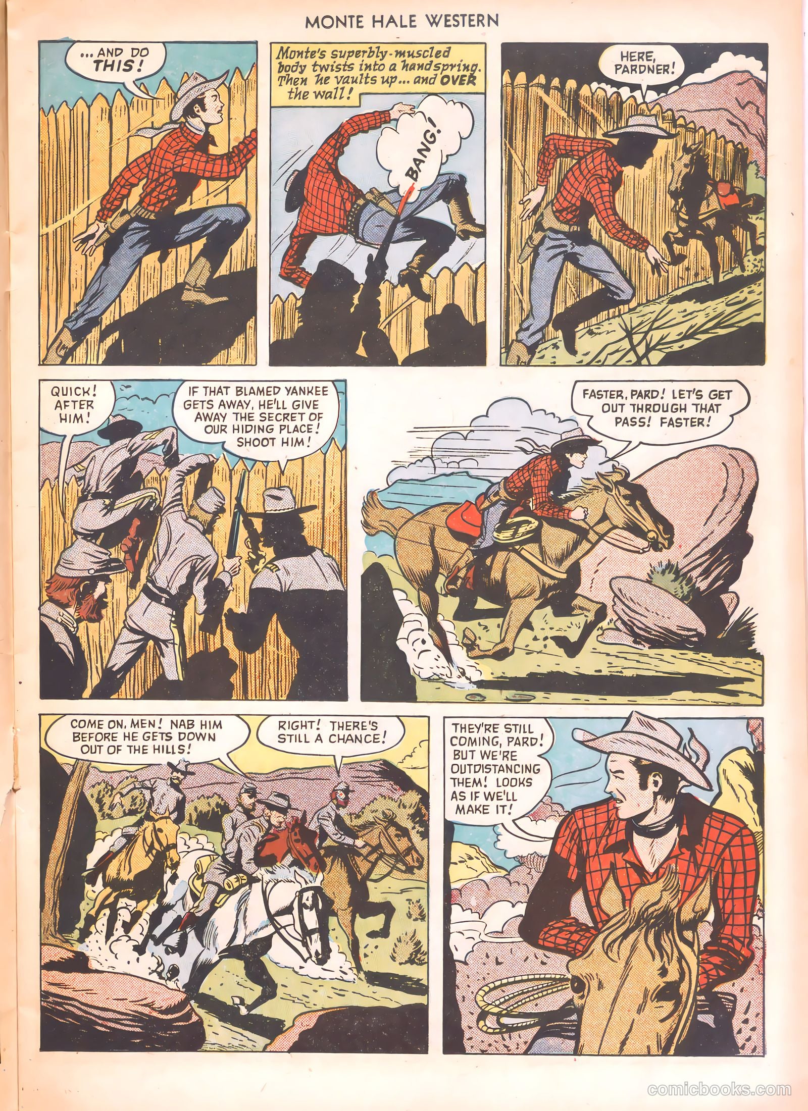 Monte Hale Western #54 — page 23 of 52