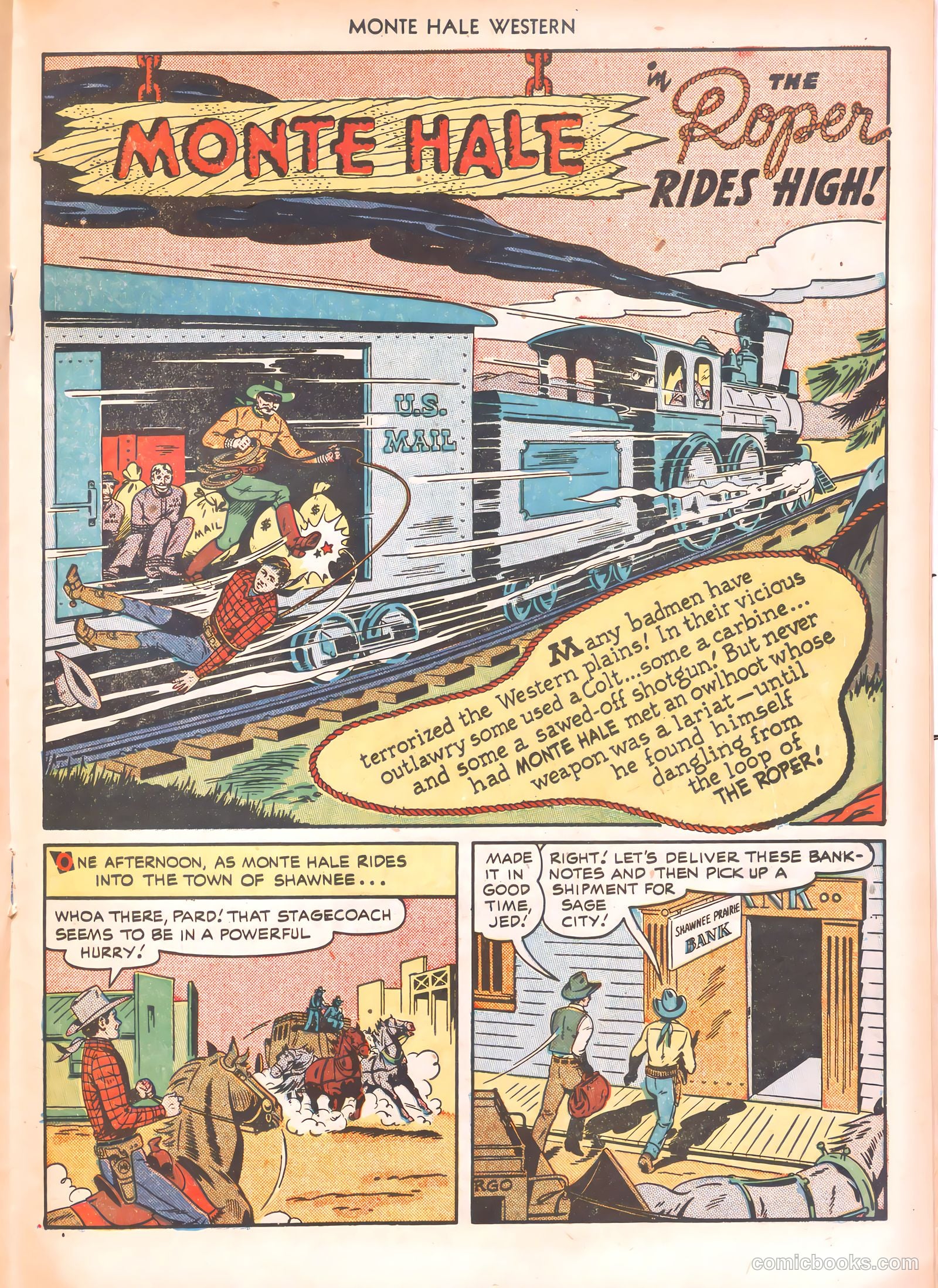 Monte Hale Western #54 — page 27 of 52