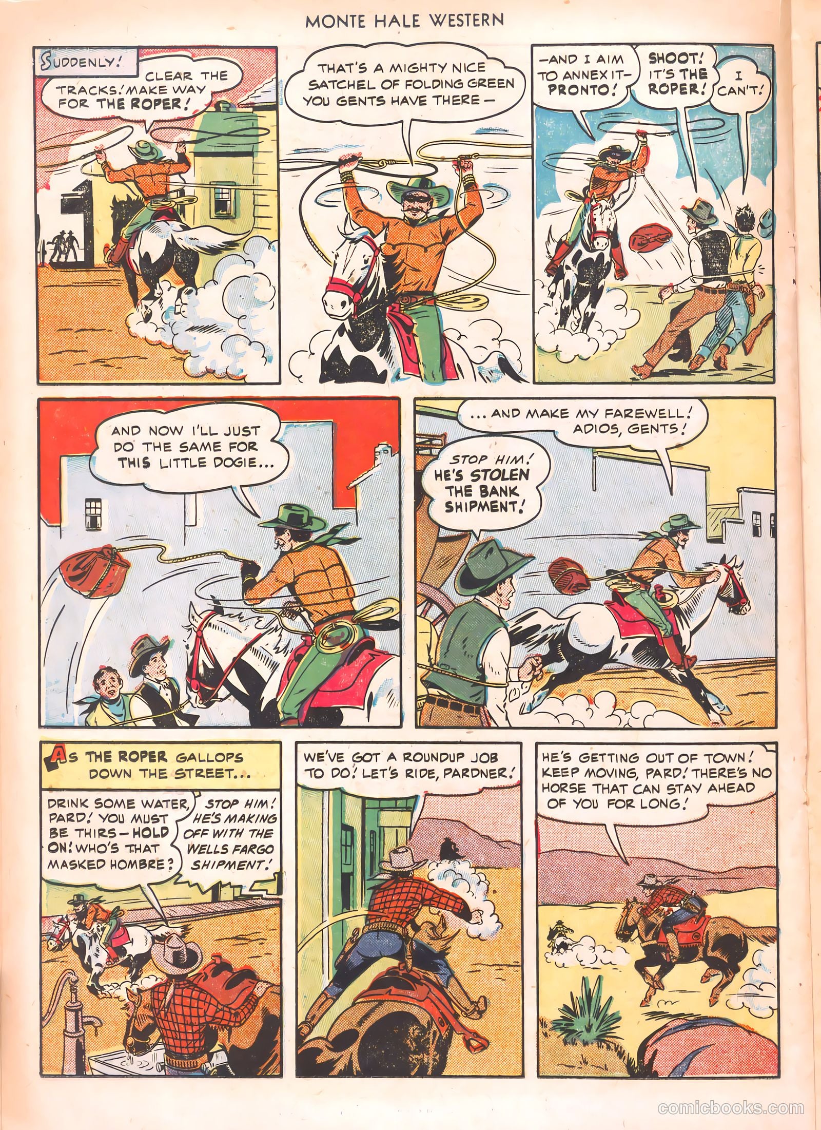 Monte Hale Western #54 — page 28 of 52