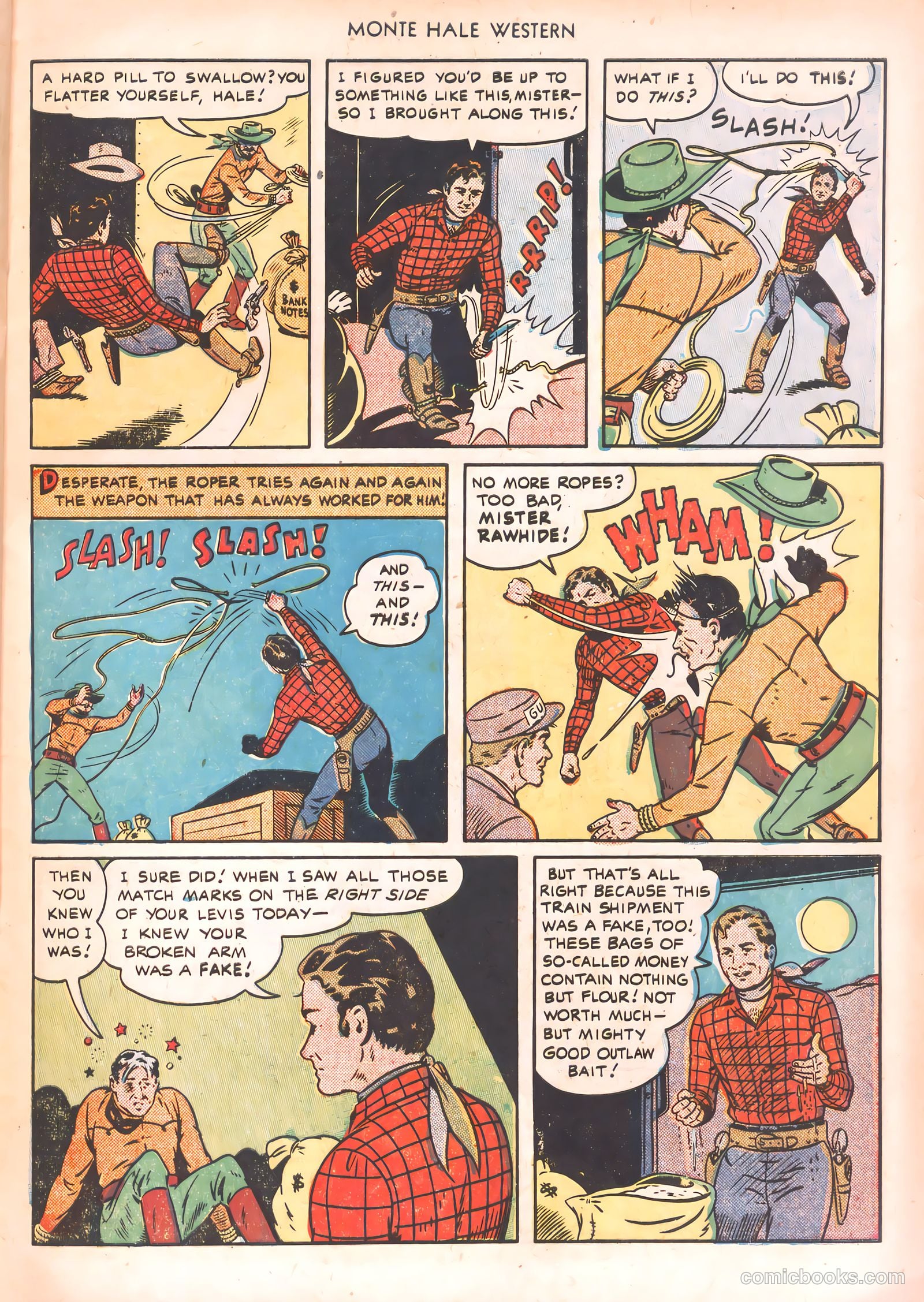 Monte Hale Western #54 — page 33 of 52