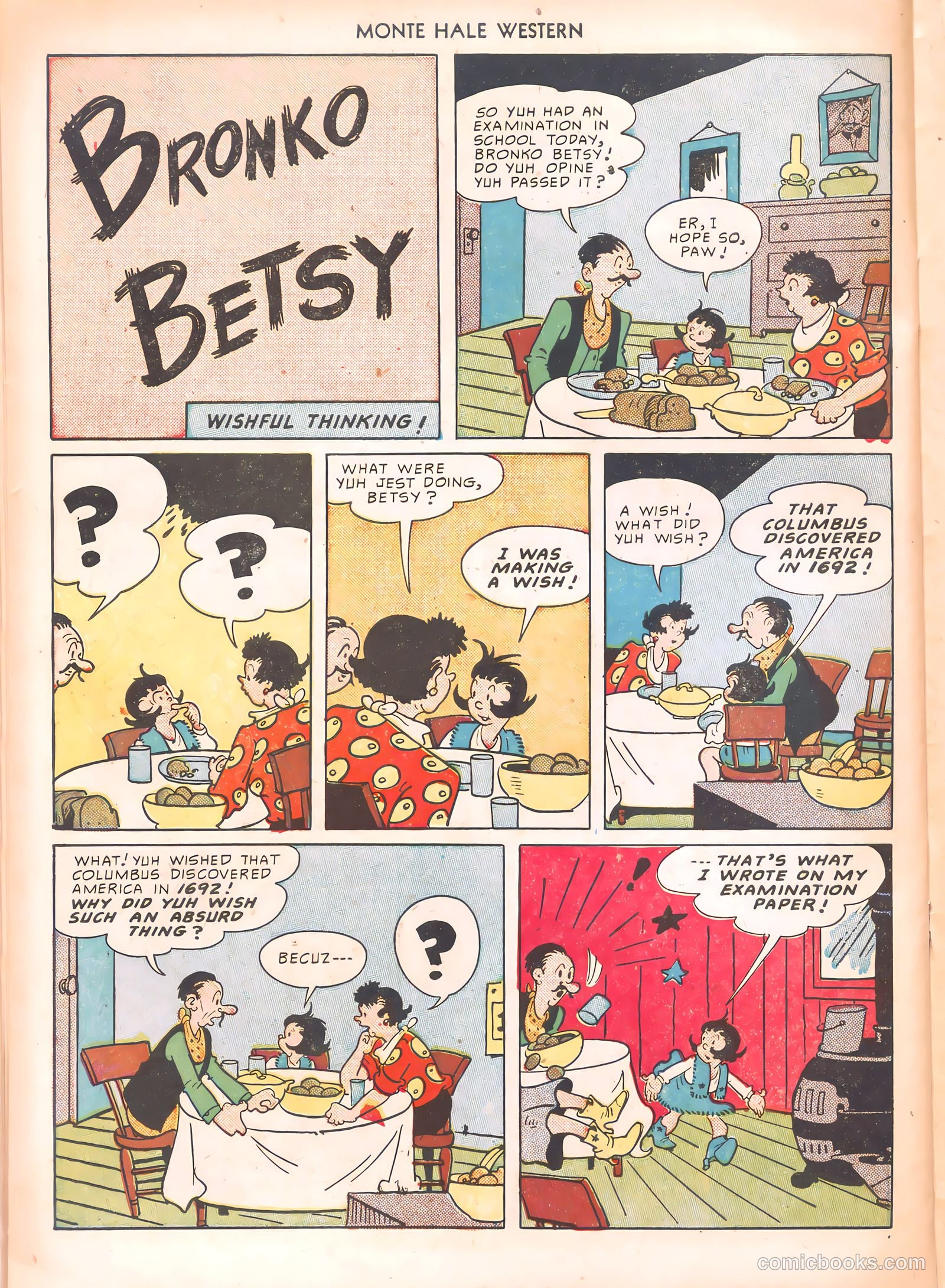 Monte Hale Western #54 — page 34 of 52