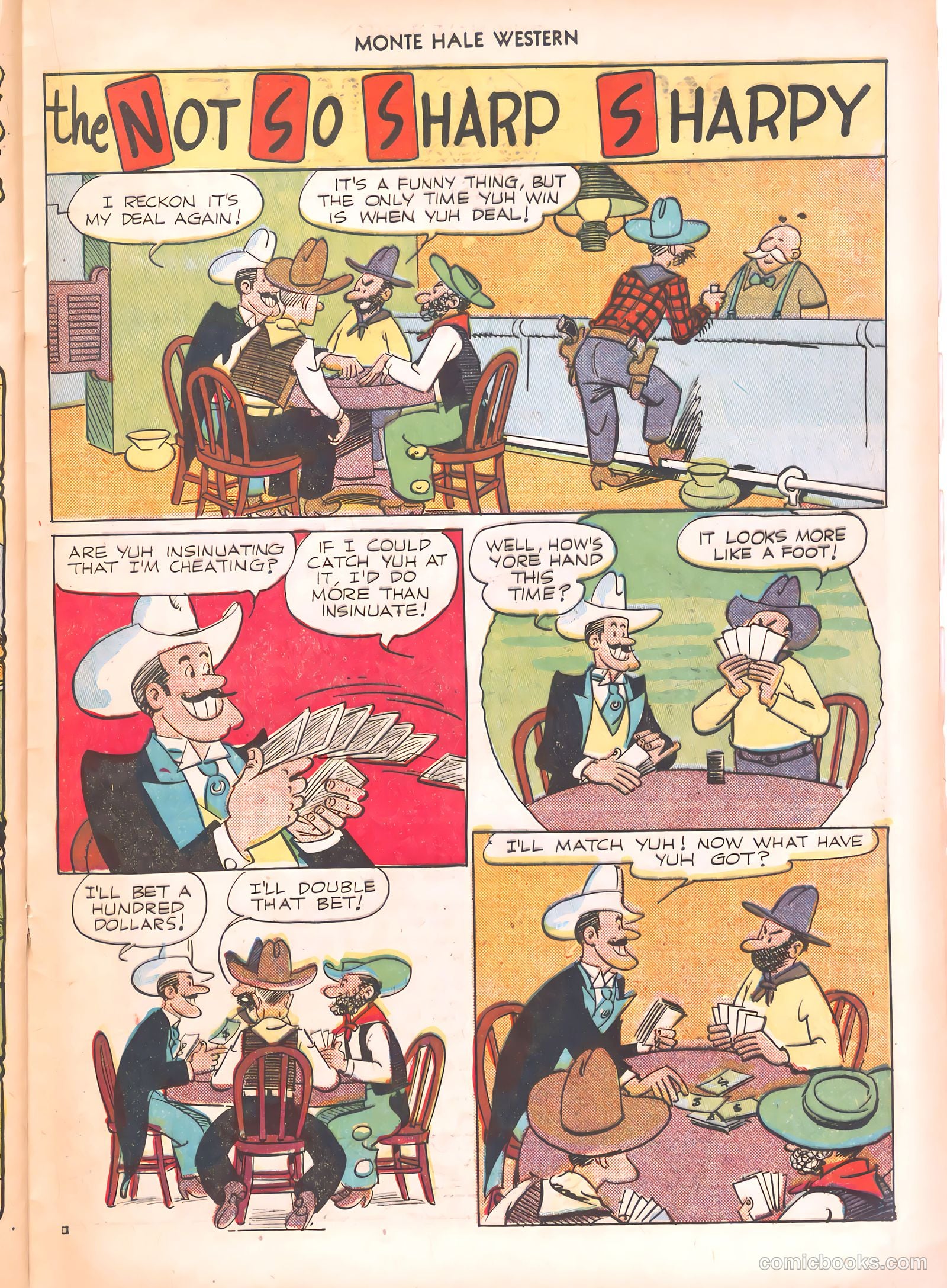 Monte Hale Western #54 — page 37 of 52